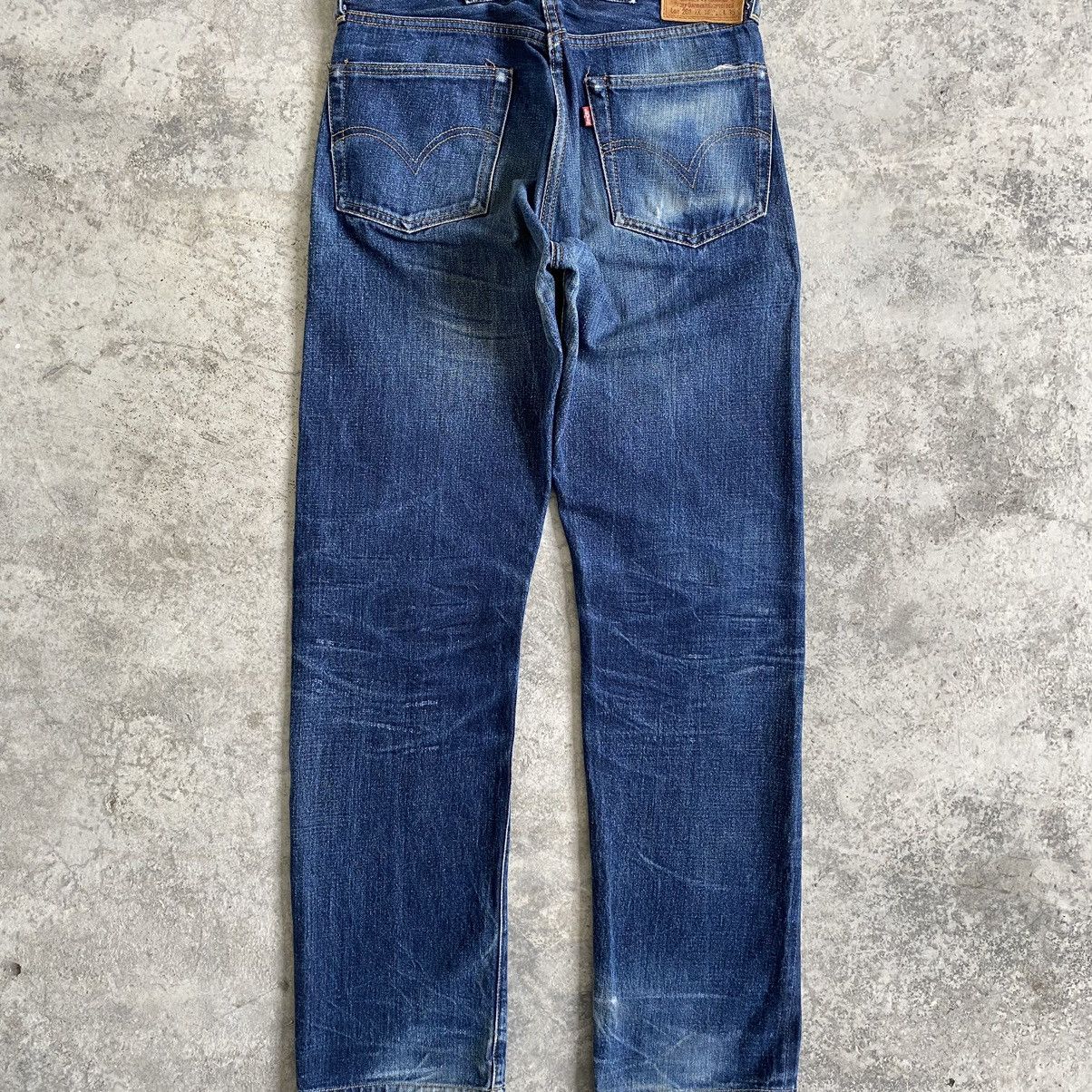 Levi's Vintage 1998 Levi's 201XX Big E LVC Selvedge Denim Jeans Size US 29 - 17 Thumbnail