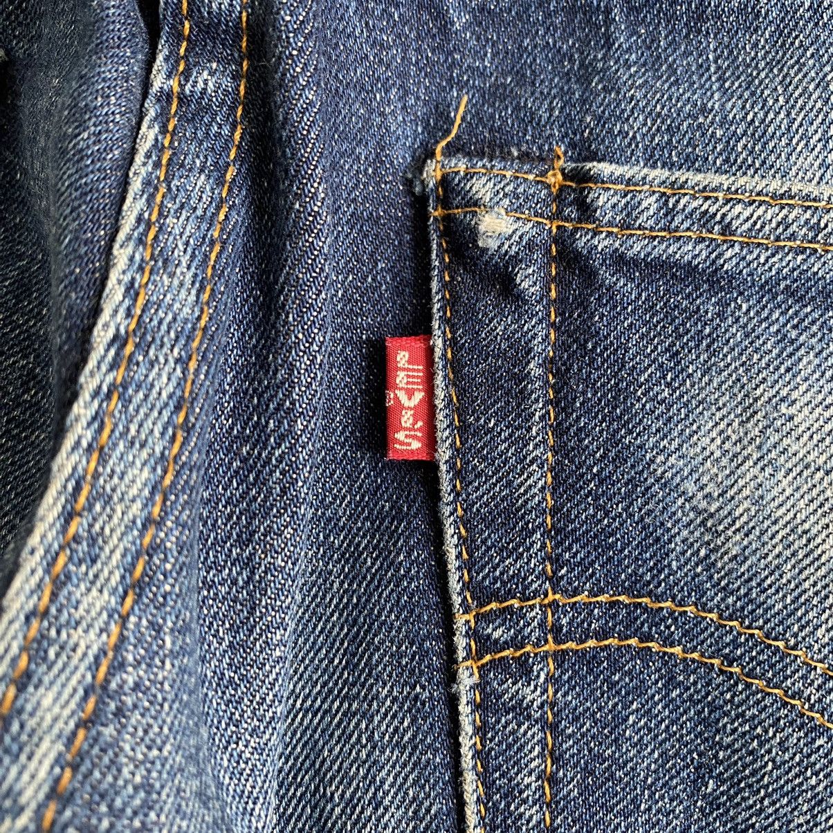 Levi's Vintage 1998 Levi's 201XX Big E LVC Selvedge Denim Jeans Size US 29 - 22 Thumbnail