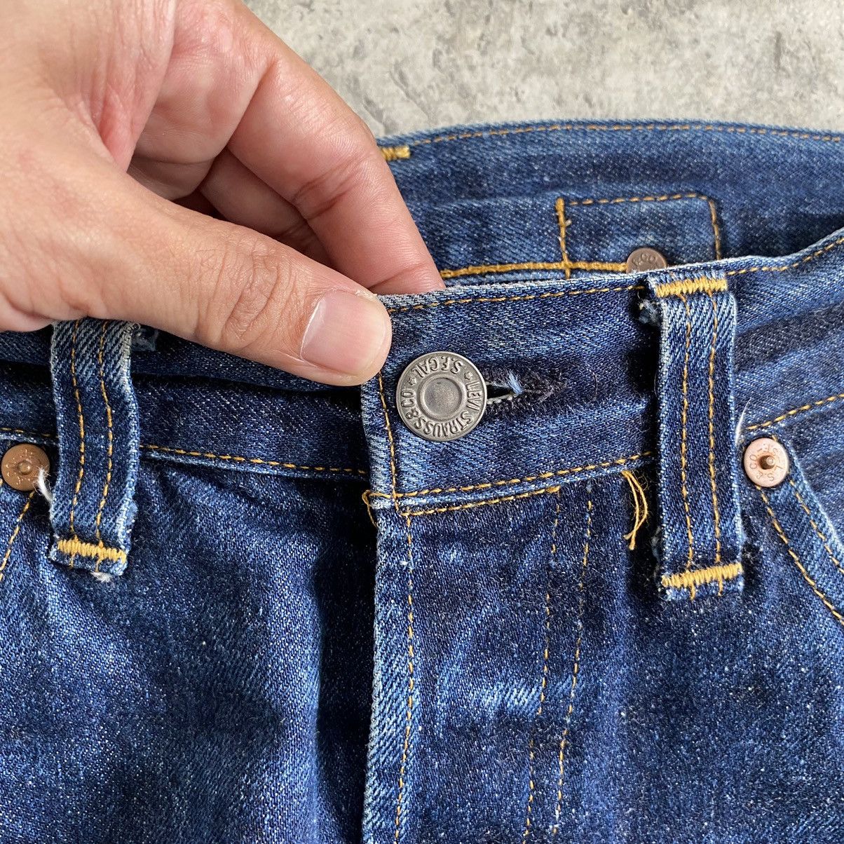 Levi's Vintage 1998 Levi's 201XX Big E LVC Selvedge Denim Jeans Size US 29 - 10 Thumbnail