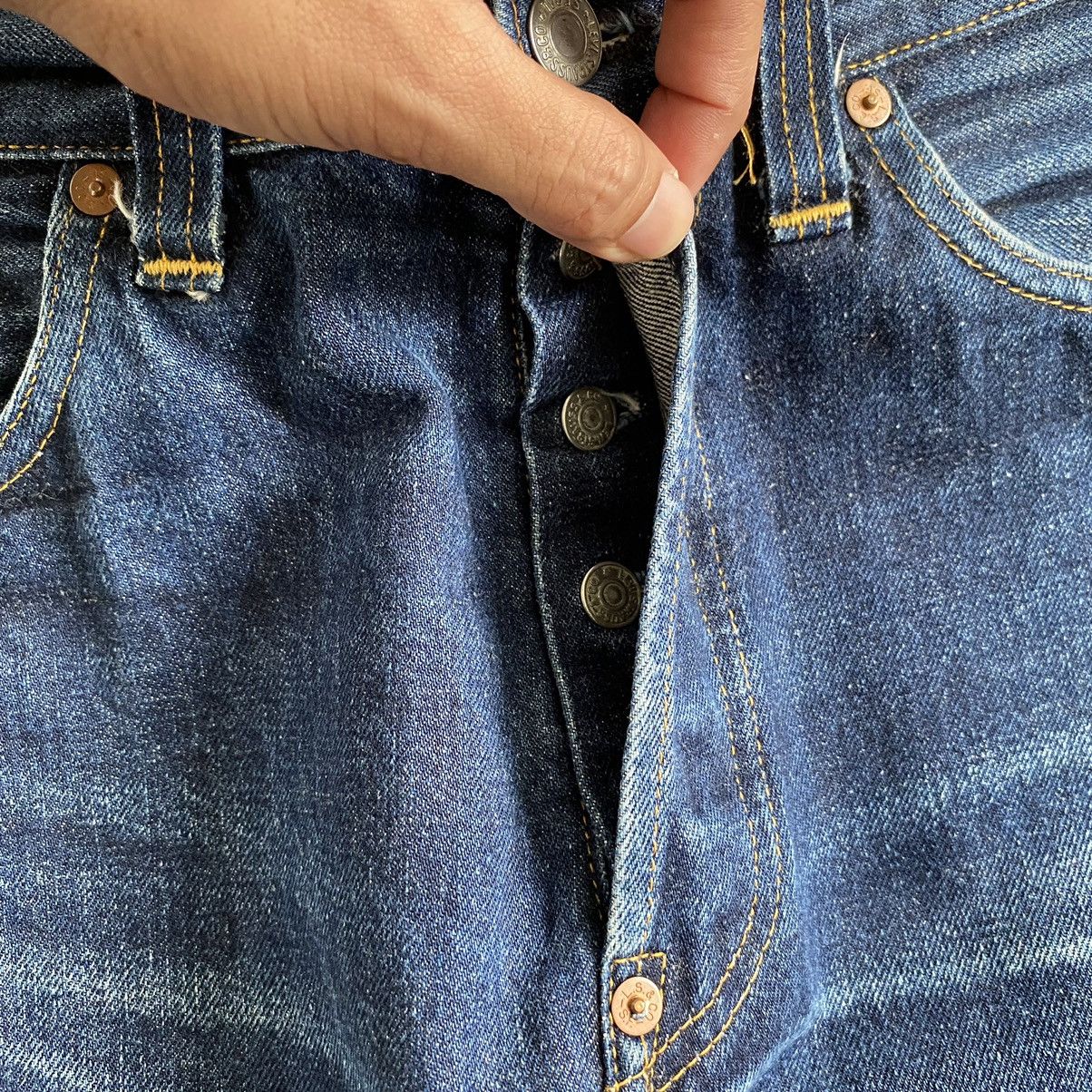 Levi's Vintage 1998 Levi's 201XX Big E LVC Selvedge Denim Jeans Size US 29 - 11 Thumbnail