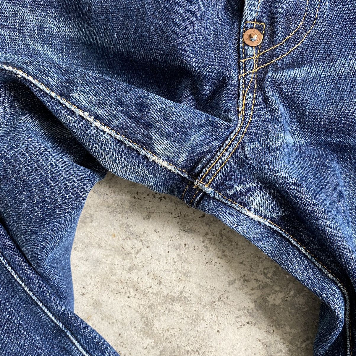 Levi's Vintage 1998 Levi's 201XX Big E LVC Selvedge Denim Jeans Size US 29 - 13 Thumbnail