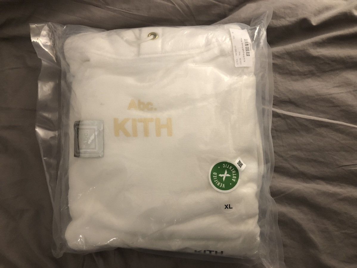 Kith Kith x Advisory Board Crystals Holograph Hoodie (White - XL) Size US XL / EU 56 / 4 - 16 Thumbnail