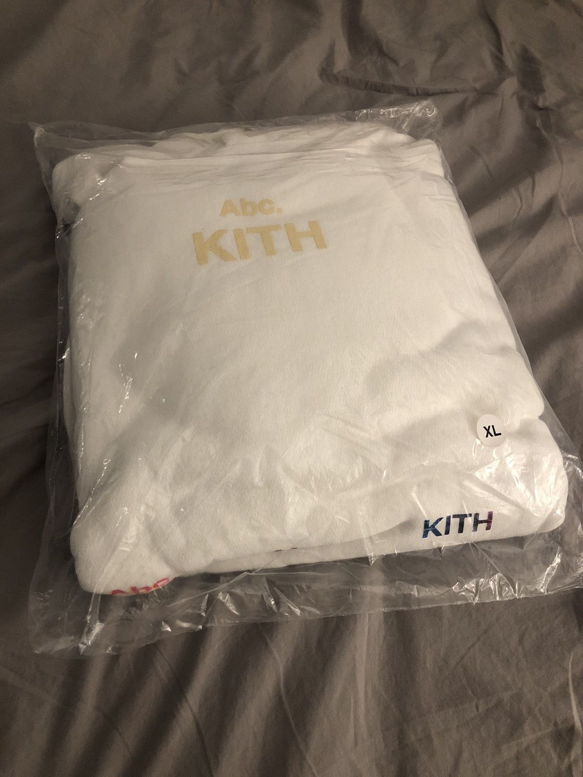 Kith Kith x Advisory Board Crystals Holograph Hoodie (White - XL) Size US XL / EU 56 / 4 - 19 Thumbnail