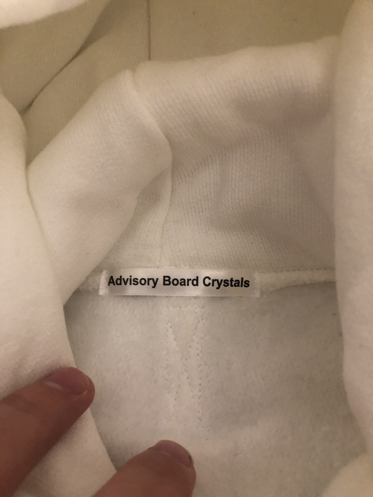 Kith Kith x Advisory Board Crystals Holograph Hoodie (White - XL) Size US XL / EU 56 / 4 - 8 Thumbnail