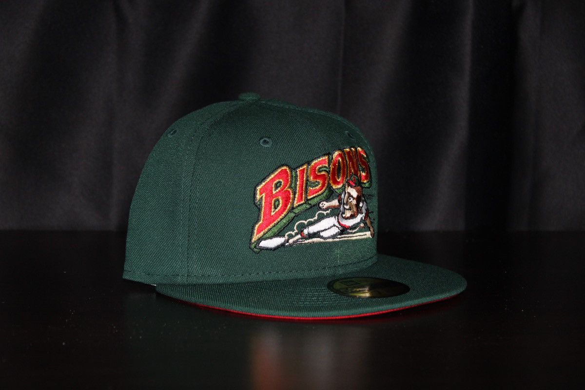 New Era 59Fifty Buffalo Bisons Fitted Hat Bundle 7 1/8