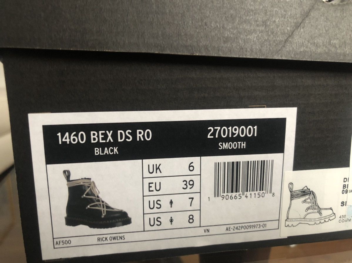 Dr. Martens × Rick Owens Rick Owens x Doc Martens 1460 Bex