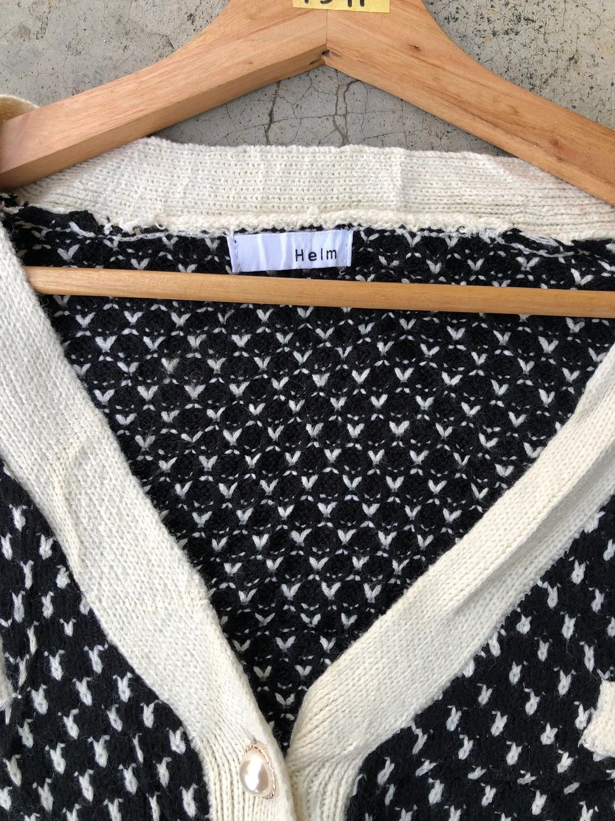 Aran Isles Knitwear 💥Japanesebrand Pullover Monogram Knitting Like Crop Top Size US L / EU 52-54 / 3 - 6 Thumbnail