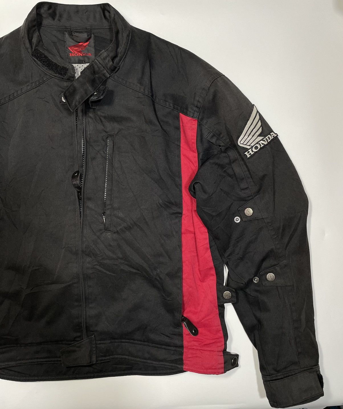 Honda × Vintage Vintage Honda Racing Motorsport TT-1 rider bike jacket touri Size US L / EU 52-54 / 3 - 2 Thumbnail