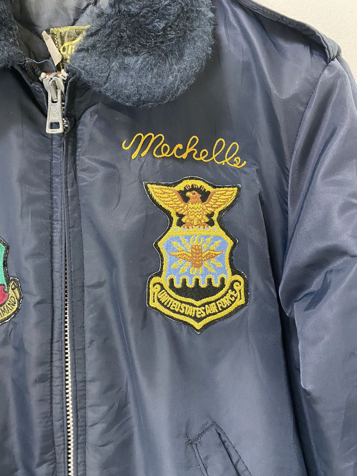 Vintage Vintage MA-1 Flight Jacket USAF Tactical Air Command Size US XS / EU 42 / 0 - 6 Thumbnail