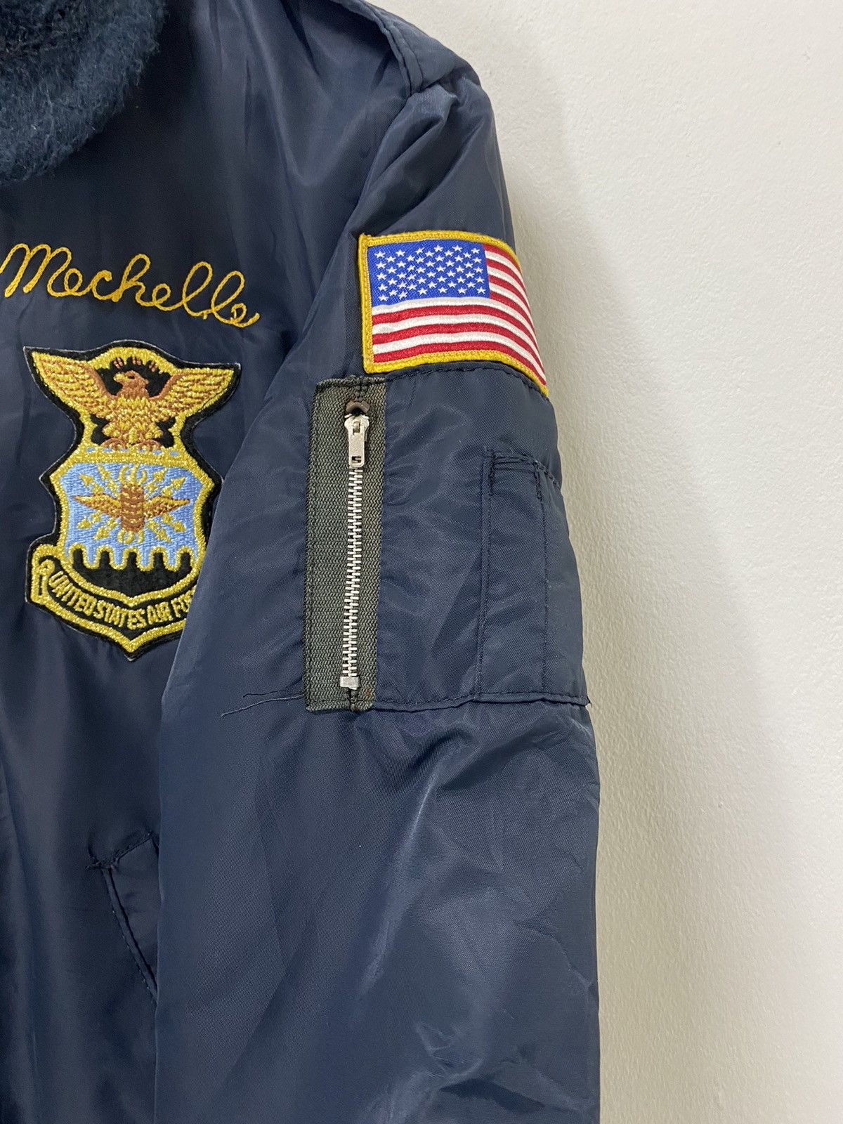 Vintage Vintage MA-1 Flight Jacket USAF Tactical Air Command Size US XS / EU 42 / 0 - 9 Thumbnail