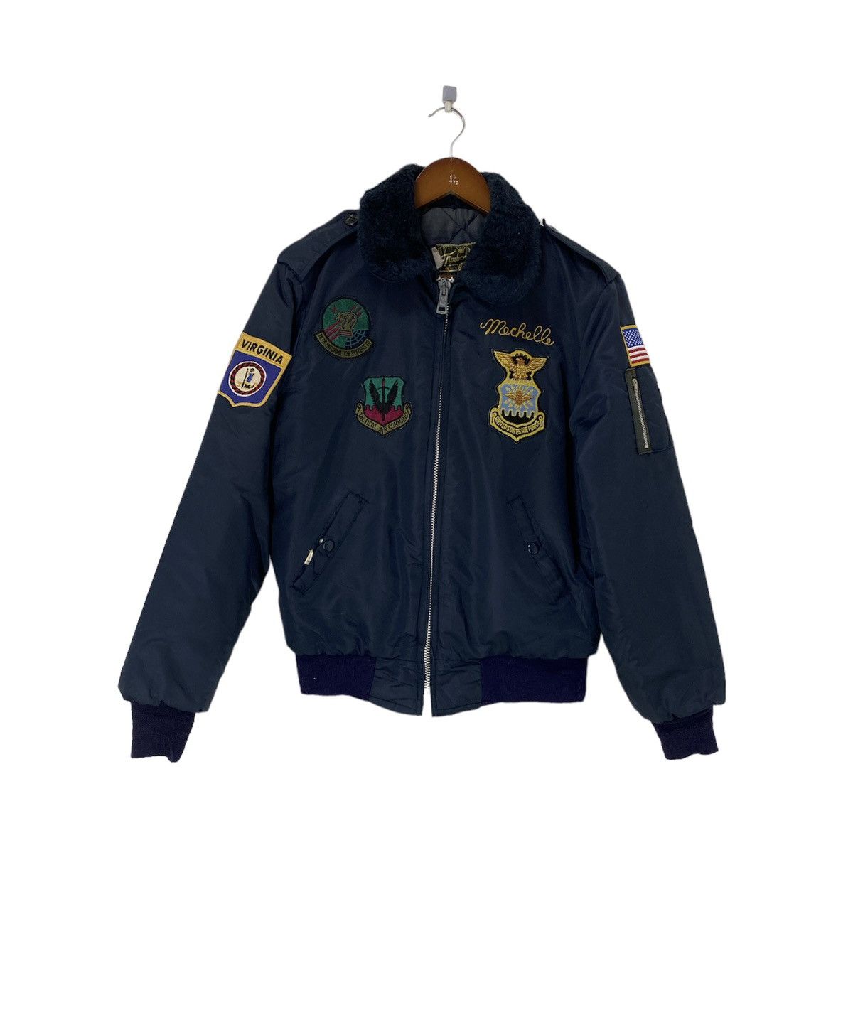 Vintage Vintage MA-1 Flight Jacket USAF Tactical Air Command Size US XS / EU 42 / 0 - 1 Thumbnail