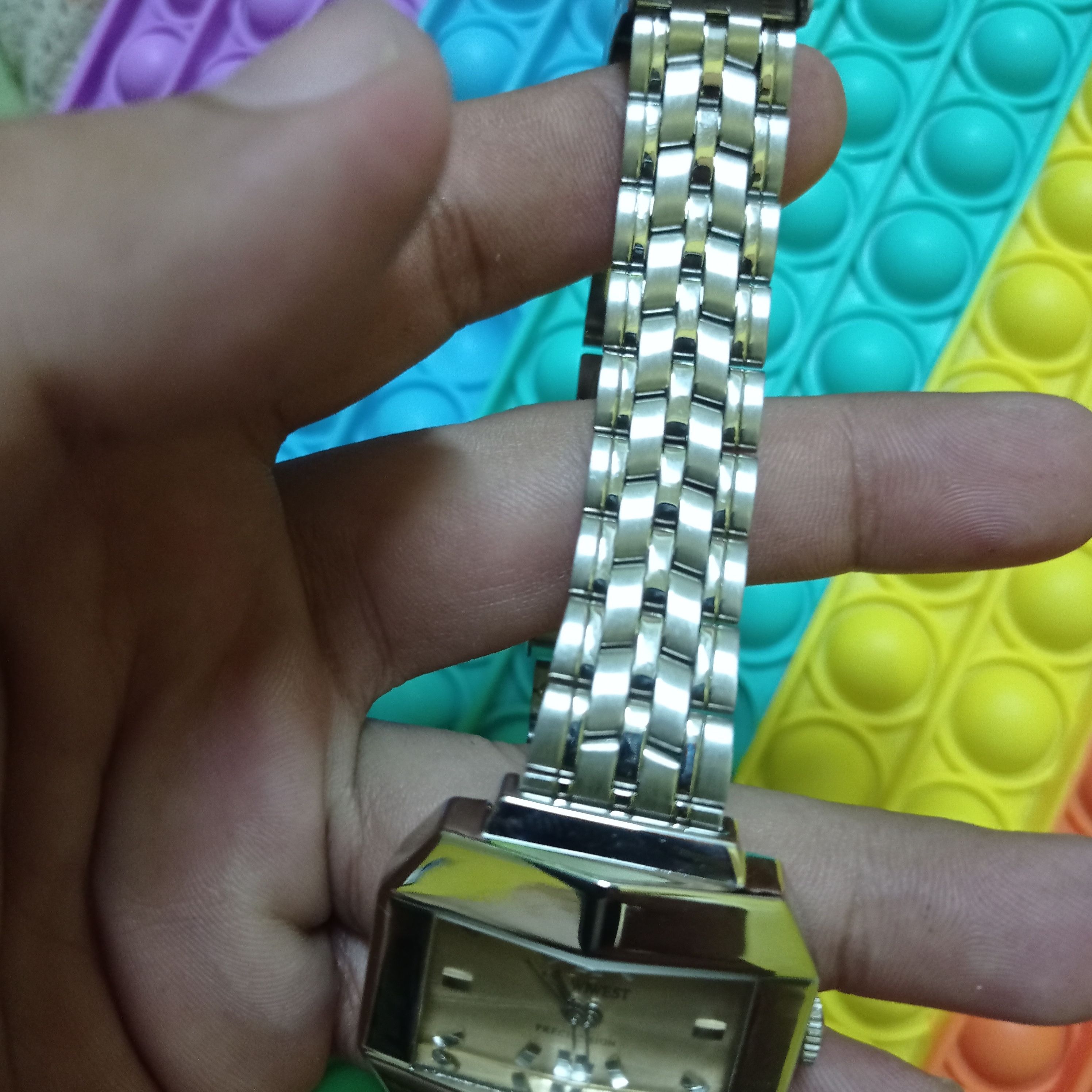 Japanese Brand Retro L.A WEST JAPANESE WATCH (Cutting Glass Shape) Size ONE SIZE - 17 Thumbnail