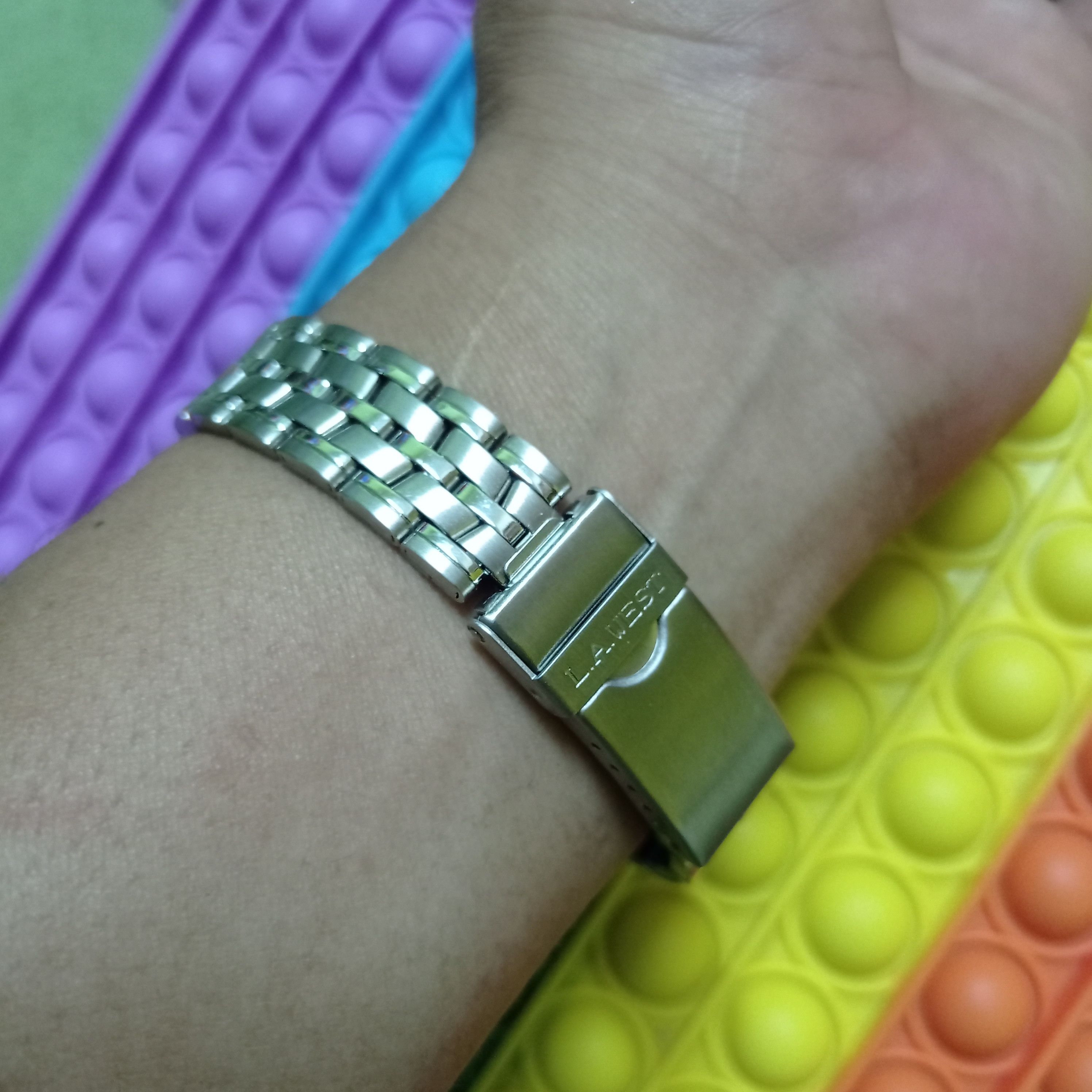 Japanese Brand Retro L.A WEST JAPANESE WATCH (Cutting Glass Shape) Size ONE SIZE - 11 Thumbnail