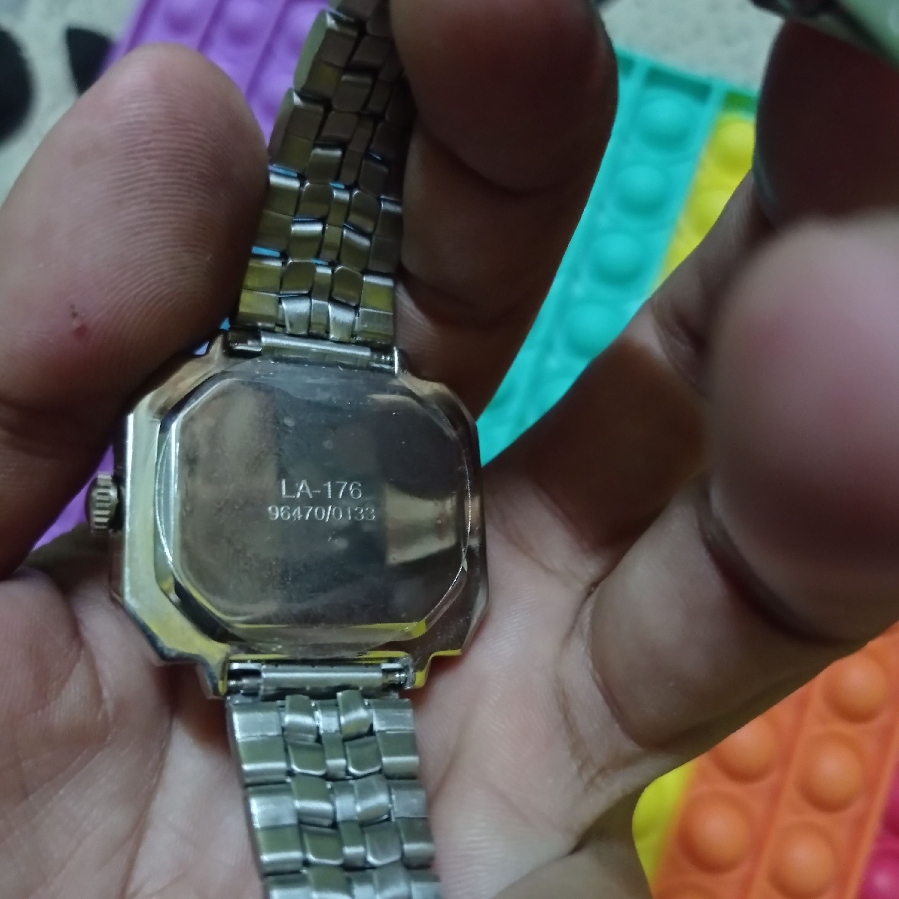 Japanese Brand Retro L.A WEST JAPANESE WATCH (Cutting Glass Shape) Size ONE SIZE - 3 Thumbnail