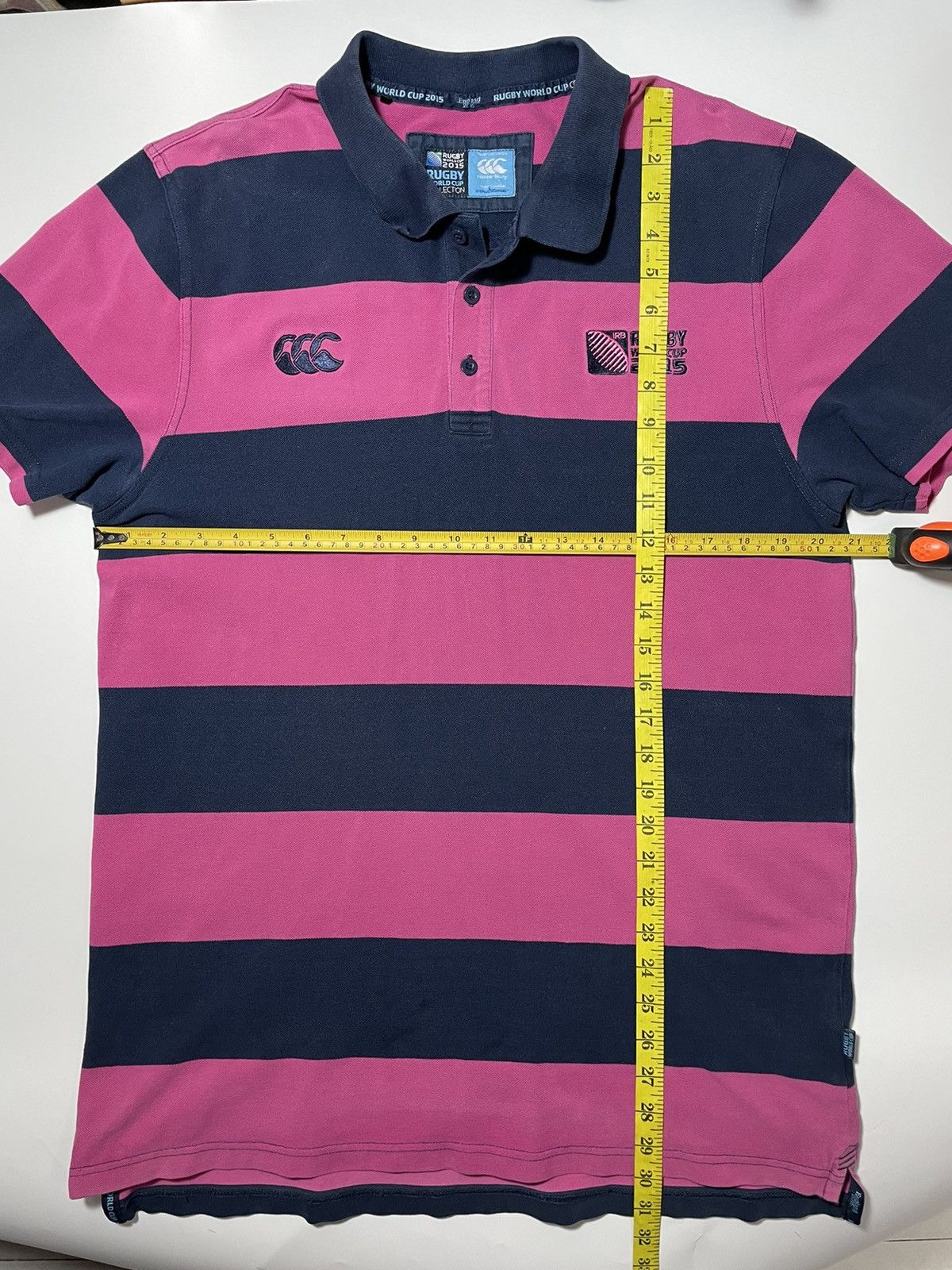 Canterbury of New Zealand × Vintage Vintage Canterbury of New Zealand rugby polo stripes hiphop Size US M / EU 48-50 / 2 - 7 Thumbnail