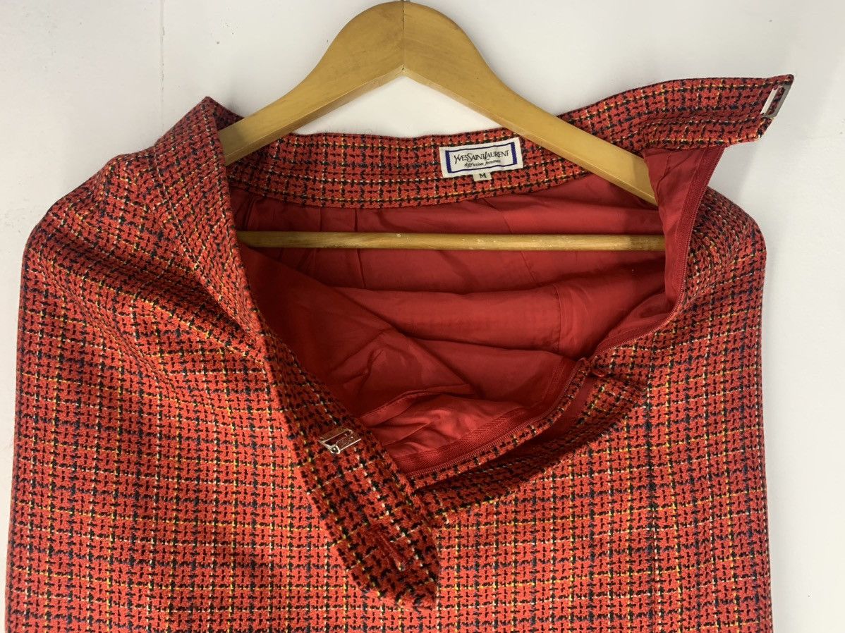 Designer × Yves Saint Laurent Vintage Ysl mini skirt Size 36" / US 14 / IT 50 - 2 Thumbnail