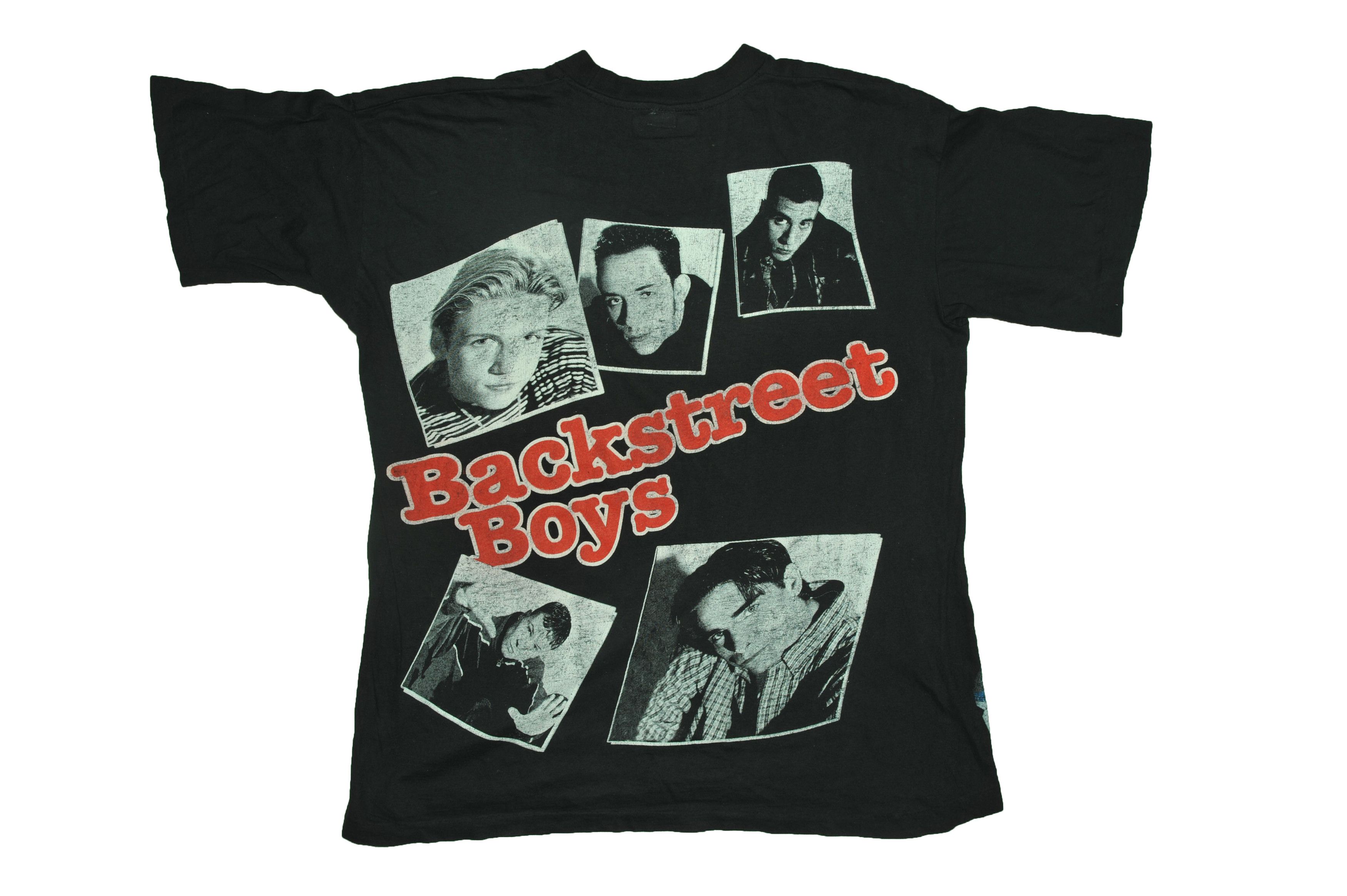 Vintage Vintage 90s Backstreet Boys European Bootleg T-shirt Size US XL / EU 56 / 4 - 2 Thumbnail