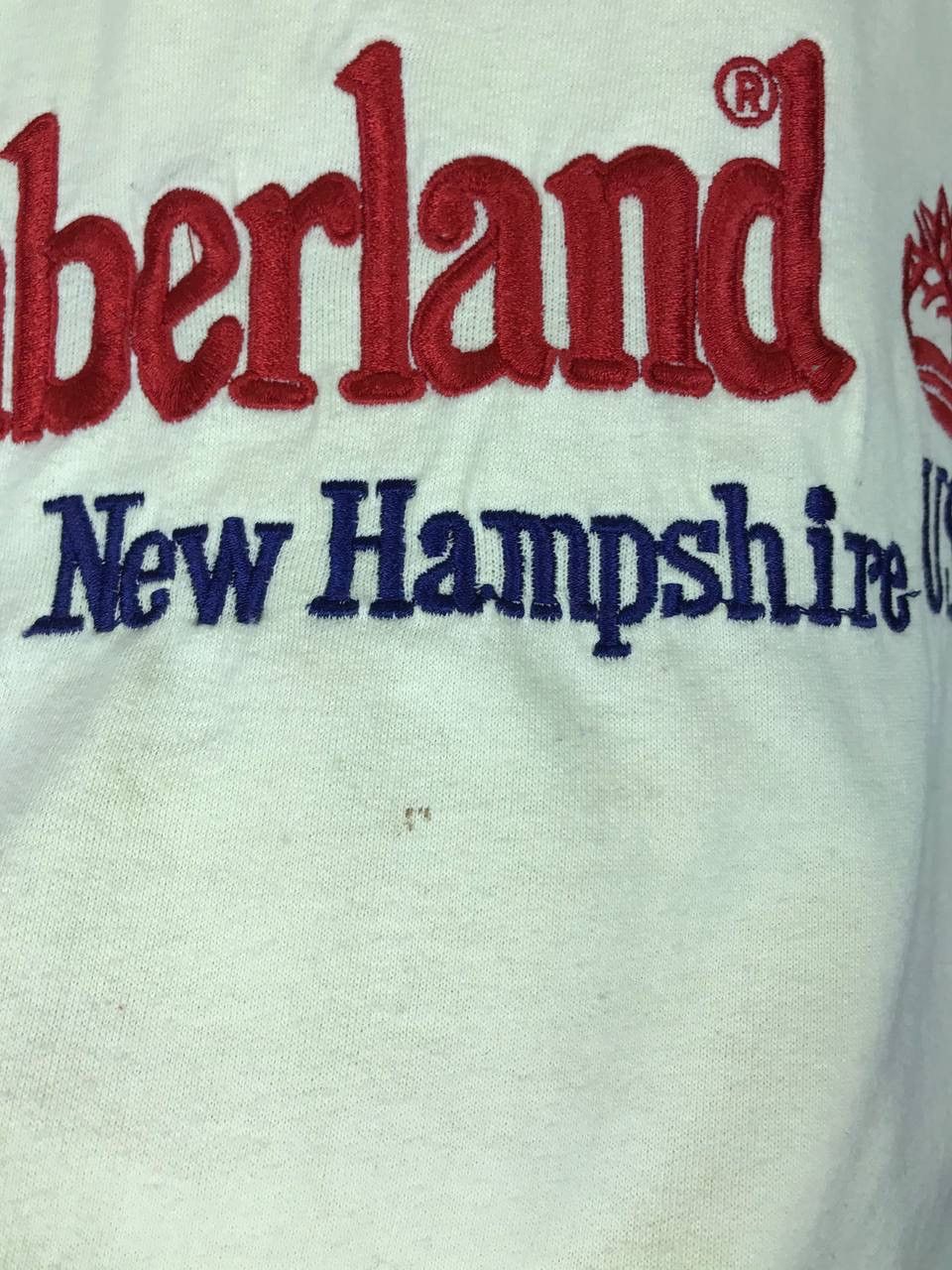 Timberland × Vintage Timberland American vintage big center logo tee Size US XL / EU 56 / 4 - 8 Thumbnail