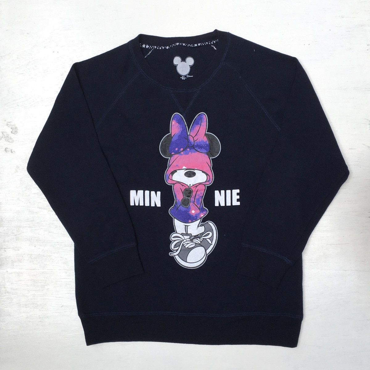 Cartoon Network × Disney × Japanese Brand MINNIE MOUSE FUR LINED SWEATSHIRT Size L / US 10 / IT 46 - 1 Thumbnail