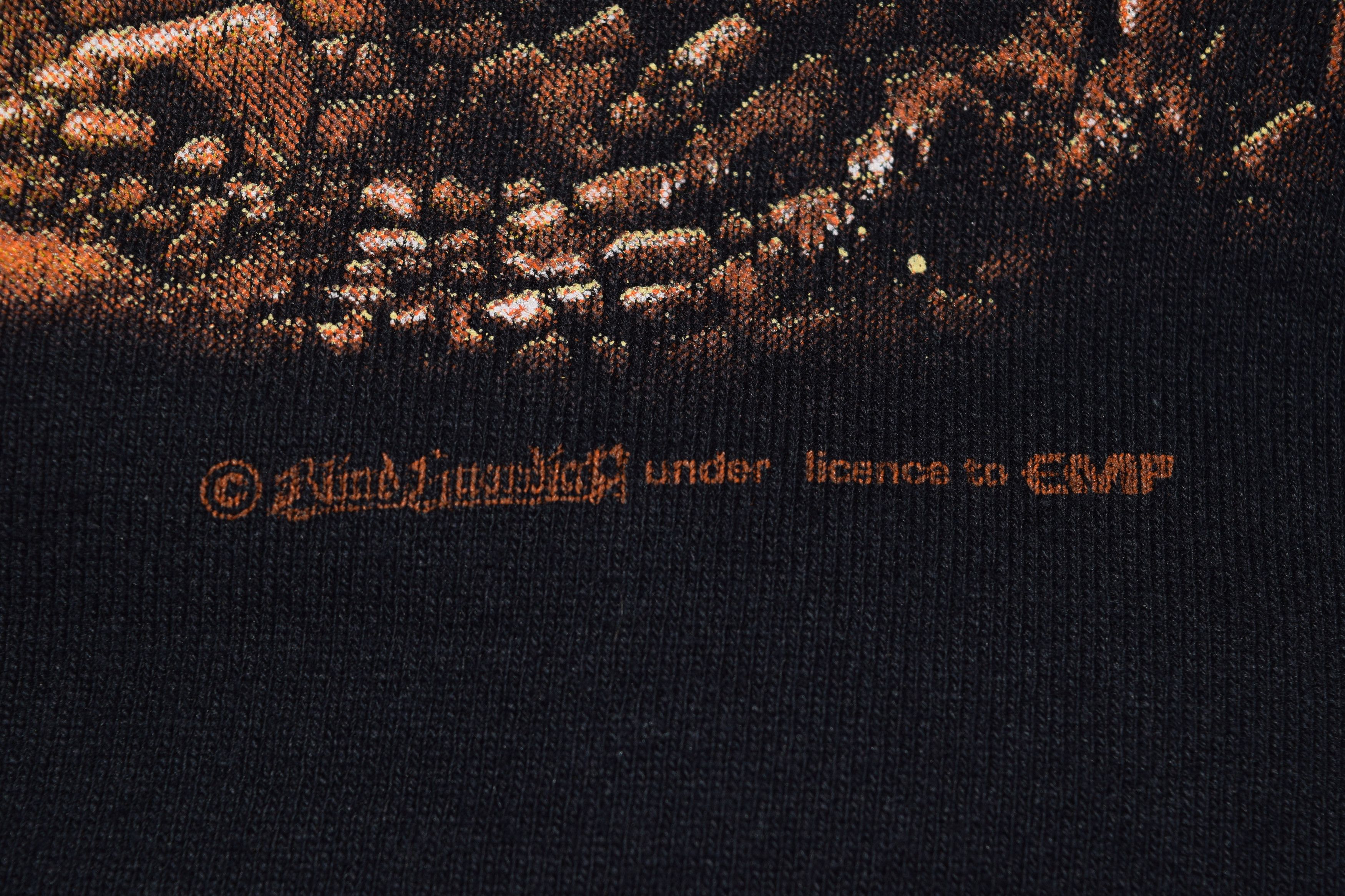 Fruit Of The Loom Vintage 00's Blind Guardian Hoodie Size US XXL / EU 58 / 5 - 6 Thumbnail