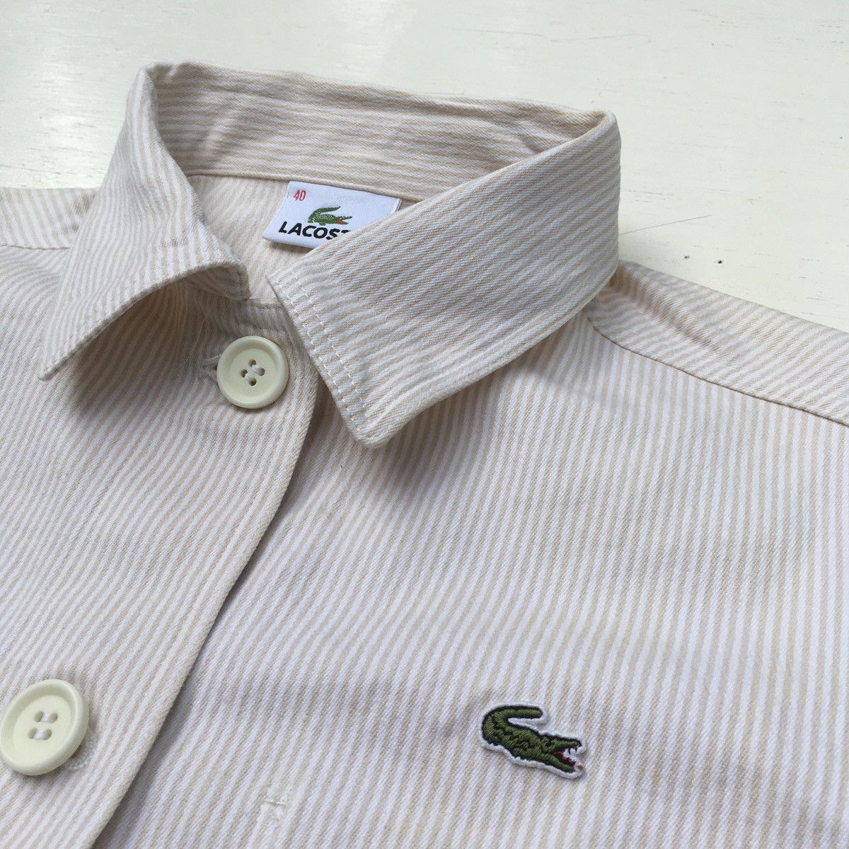 Lacoste × Vintage VINTAGE LACOSTE JACKET (WOMEN JACKET) Size XS / US 0-2 / IT 36-38 - 3 Thumbnail