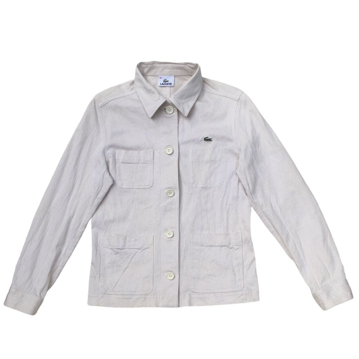 Lacoste × Vintage VINTAGE LACOSTE JACKET (WOMEN JACKET) Size XS / US 0-2 / IT 36-38 - 1 Thumbnail