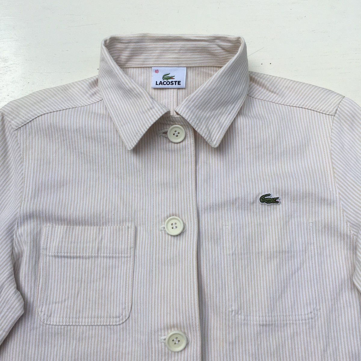 Lacoste × Vintage VINTAGE LACOSTE JACKET (WOMEN JACKET) Size XS / US 0-2 / IT 36-38 - 2 Thumbnail