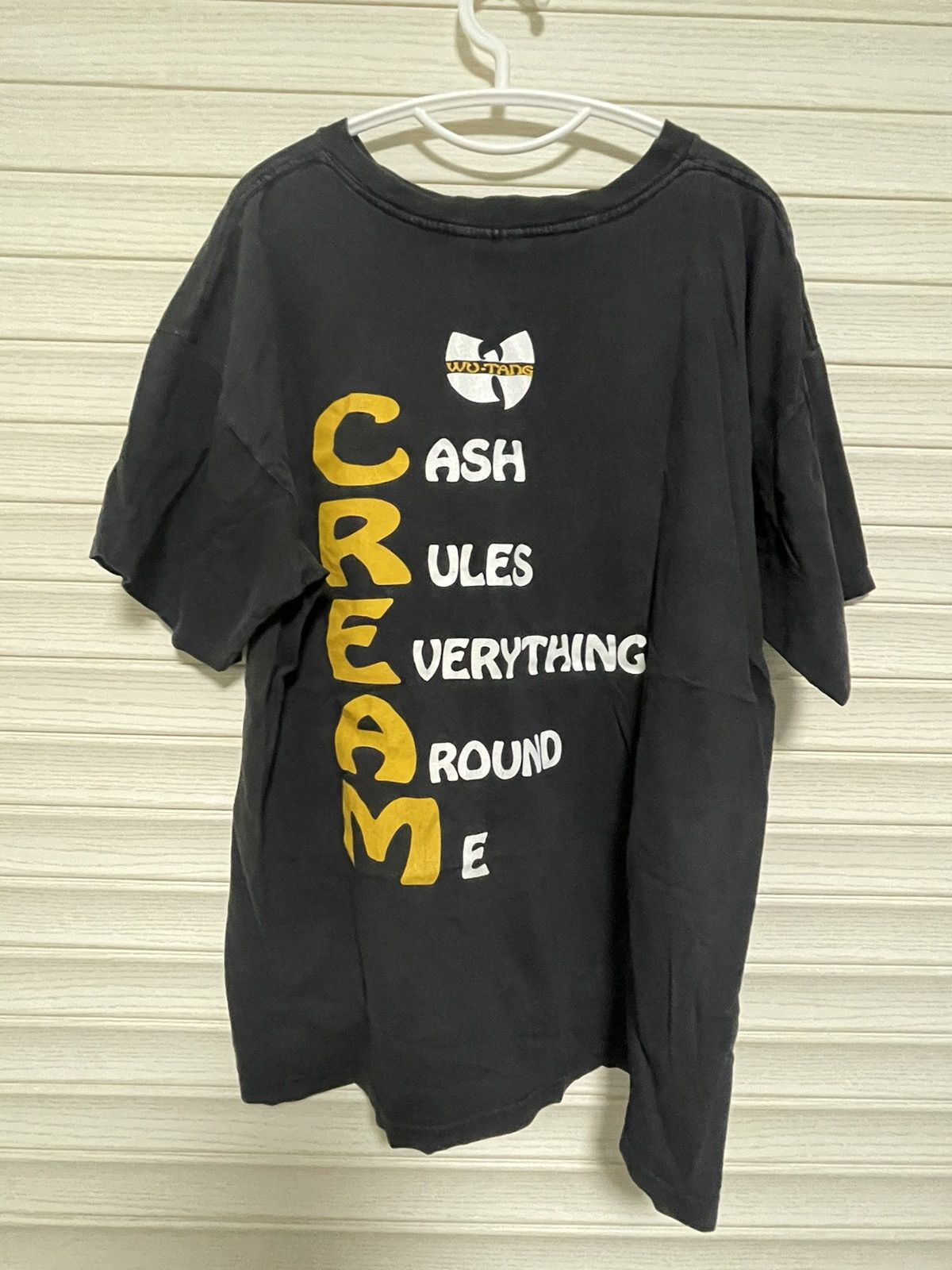 Rap Tees × Vintage Vintage WuTang Clan CREAM DOLLAR DOLLAR