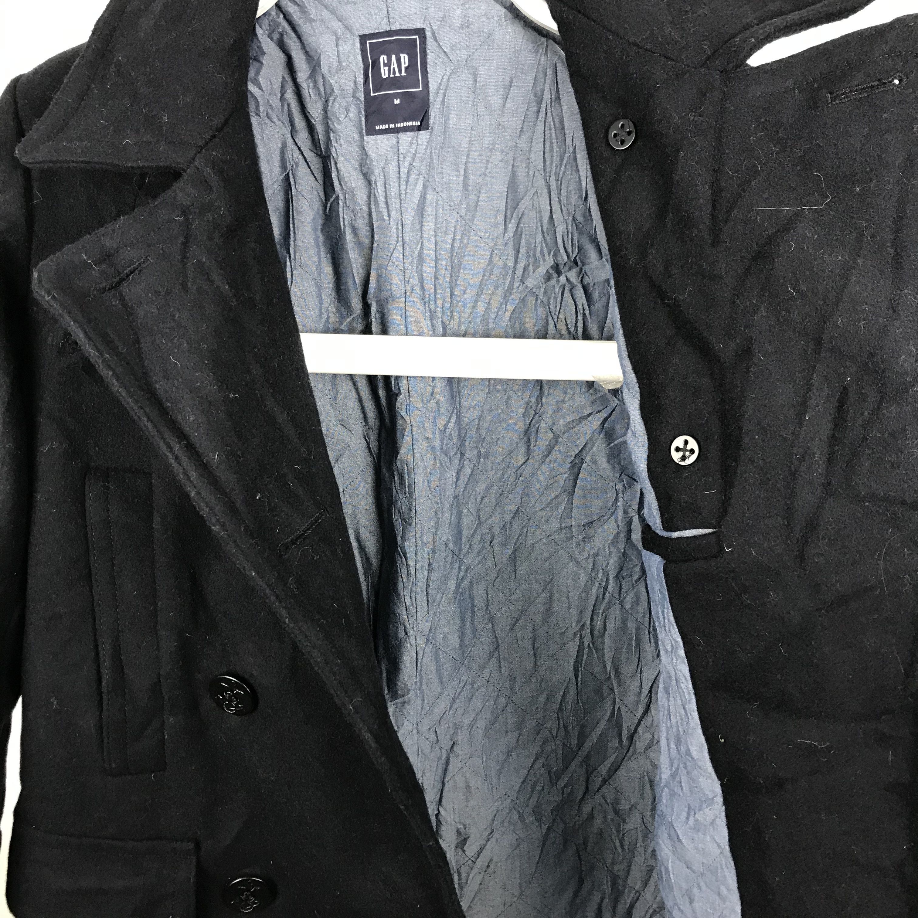 Gap Z179 GAP LONGCOAT WINTER WOOL JACKET Size US M / EU 48-50 / 2 - 5 Thumbnail