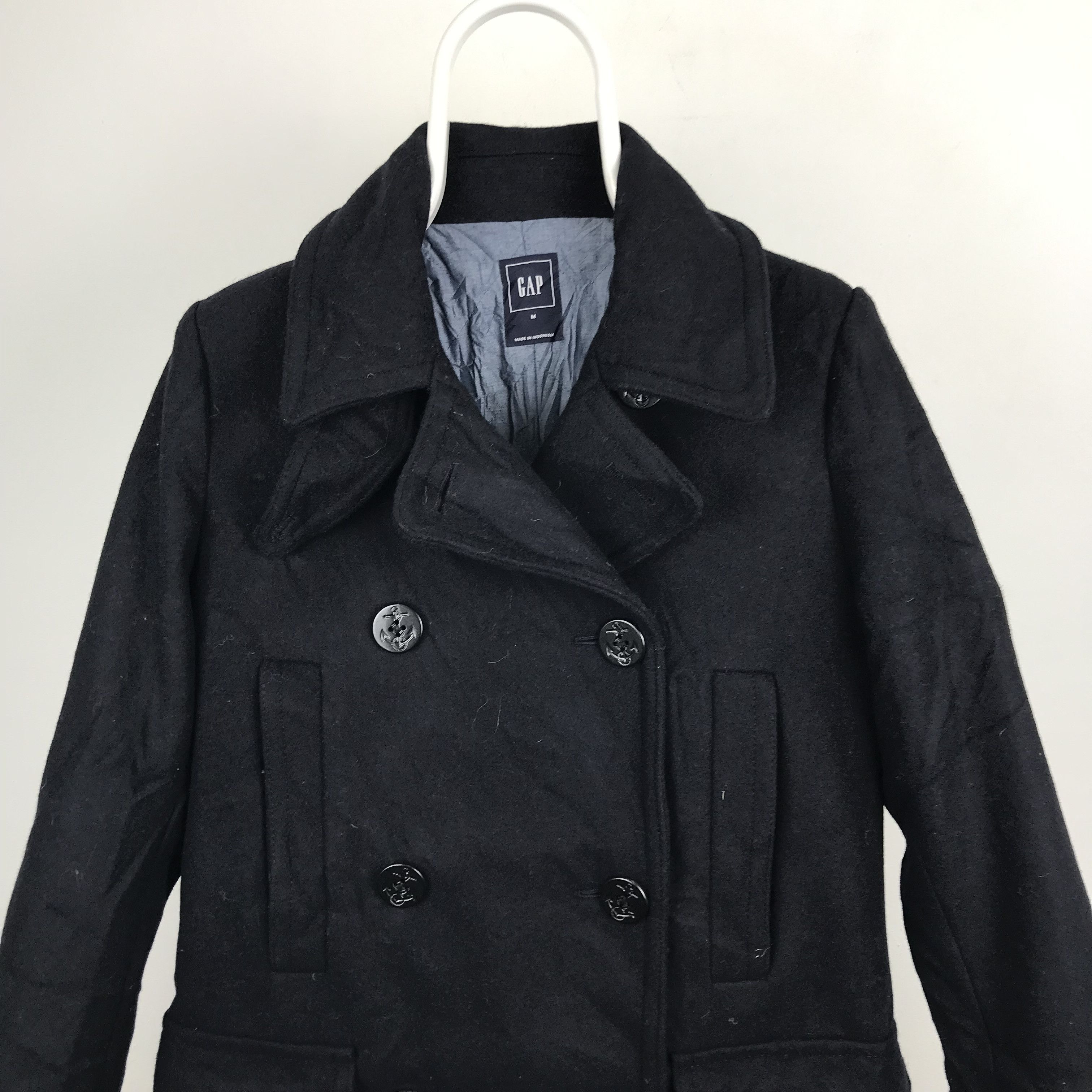 Gap Z179 GAP LONGCOAT WINTER WOOL JACKET Size US M / EU 48-50 / 2 - 2 Thumbnail