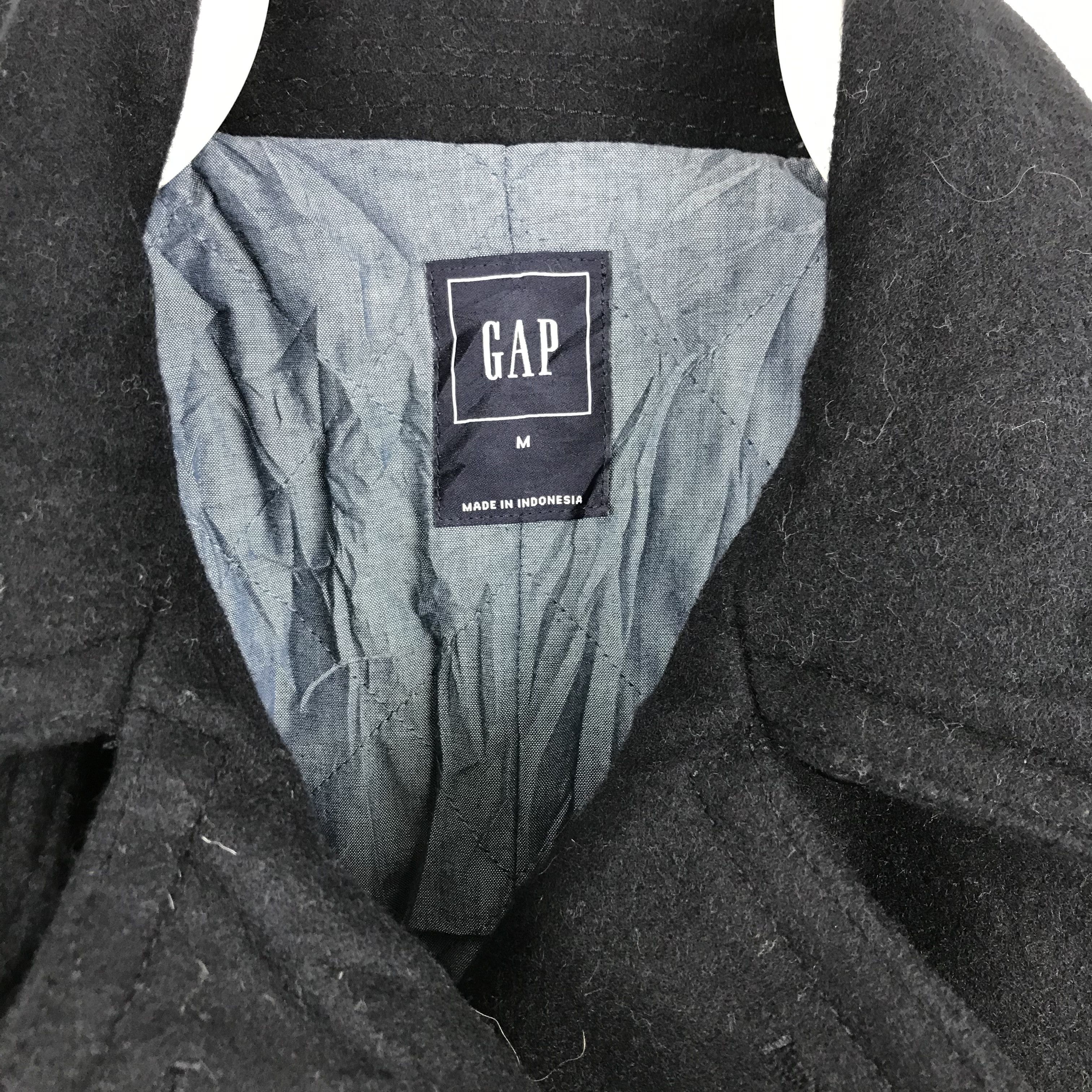 Gap Z179 GAP LONGCOAT WINTER WOOL JACKET Size US M / EU 48-50 / 2 - 3 Thumbnail