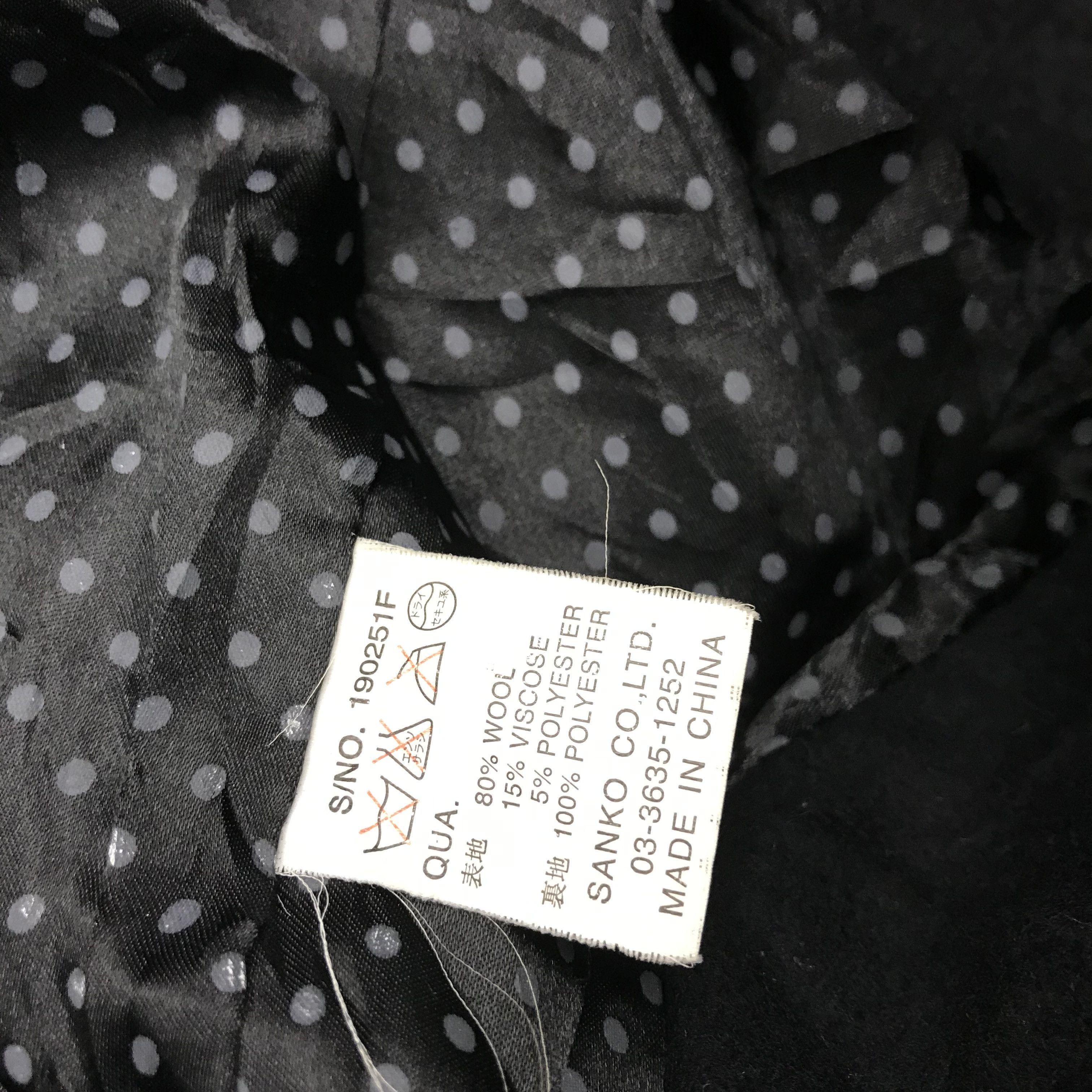 Band Tees Z189 BROWNS GENERALSTORE WOOL JACKET PUNK ROCK N ROLL STYLE Size US L / EU 52-54 / 3 - 7 Thumbnail