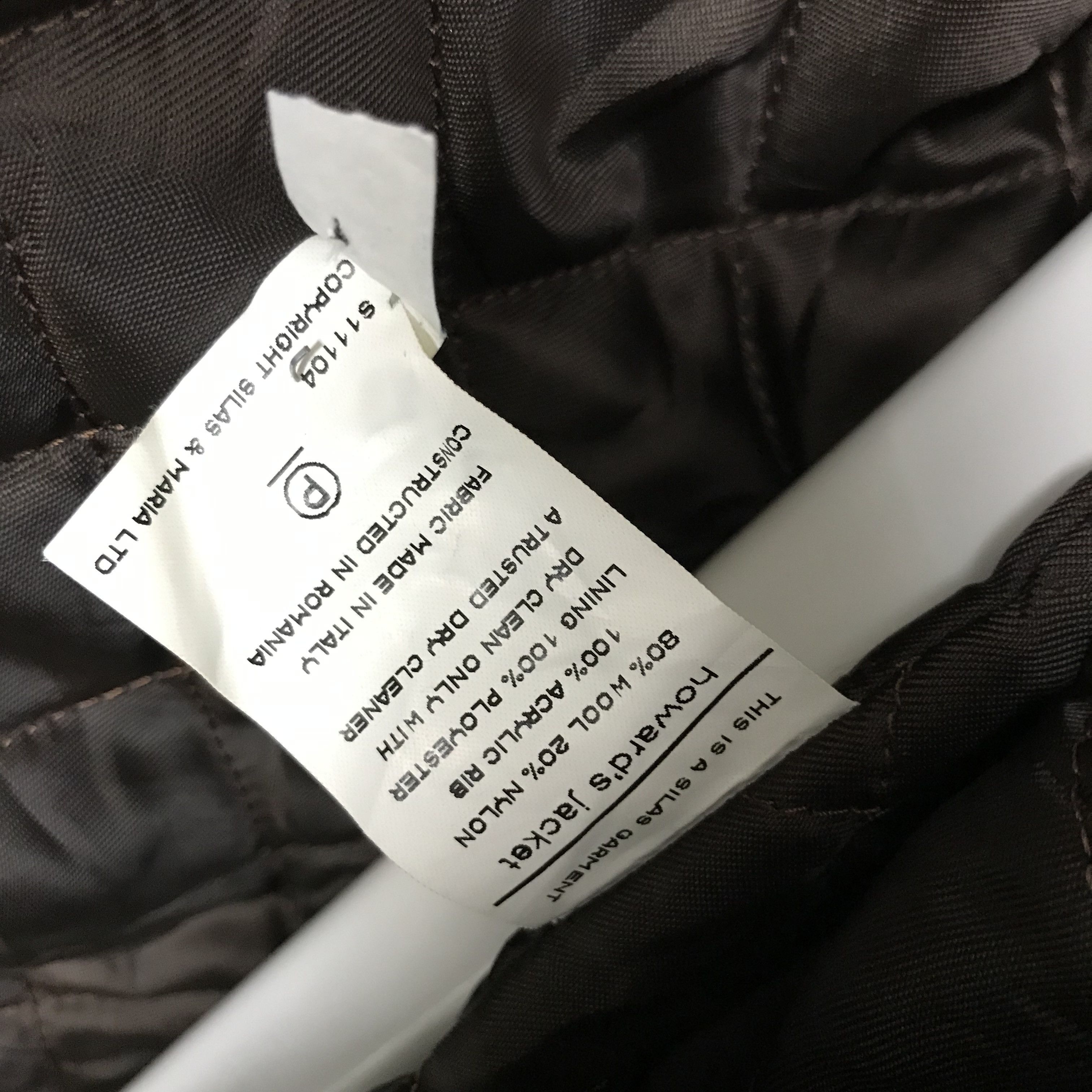 Silas × Vintage Z217 VTG SILAS WOOL WINTER JACKET SPELL OUT LOGO Size US S / EU 44-46 / 1 - 6 Thumbnail