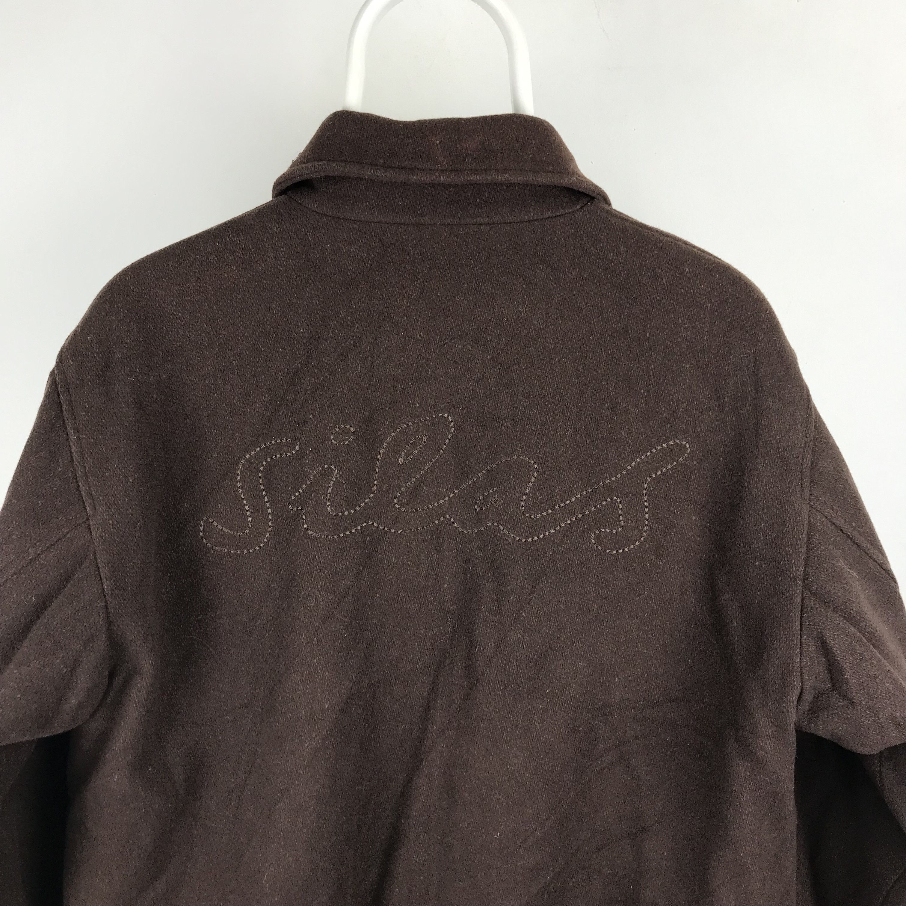 Silas × Vintage Z217 VTG SILAS WOOL WINTER JACKET SPELL OUT LOGO Size US S / EU 44-46 / 1 - 7 Thumbnail