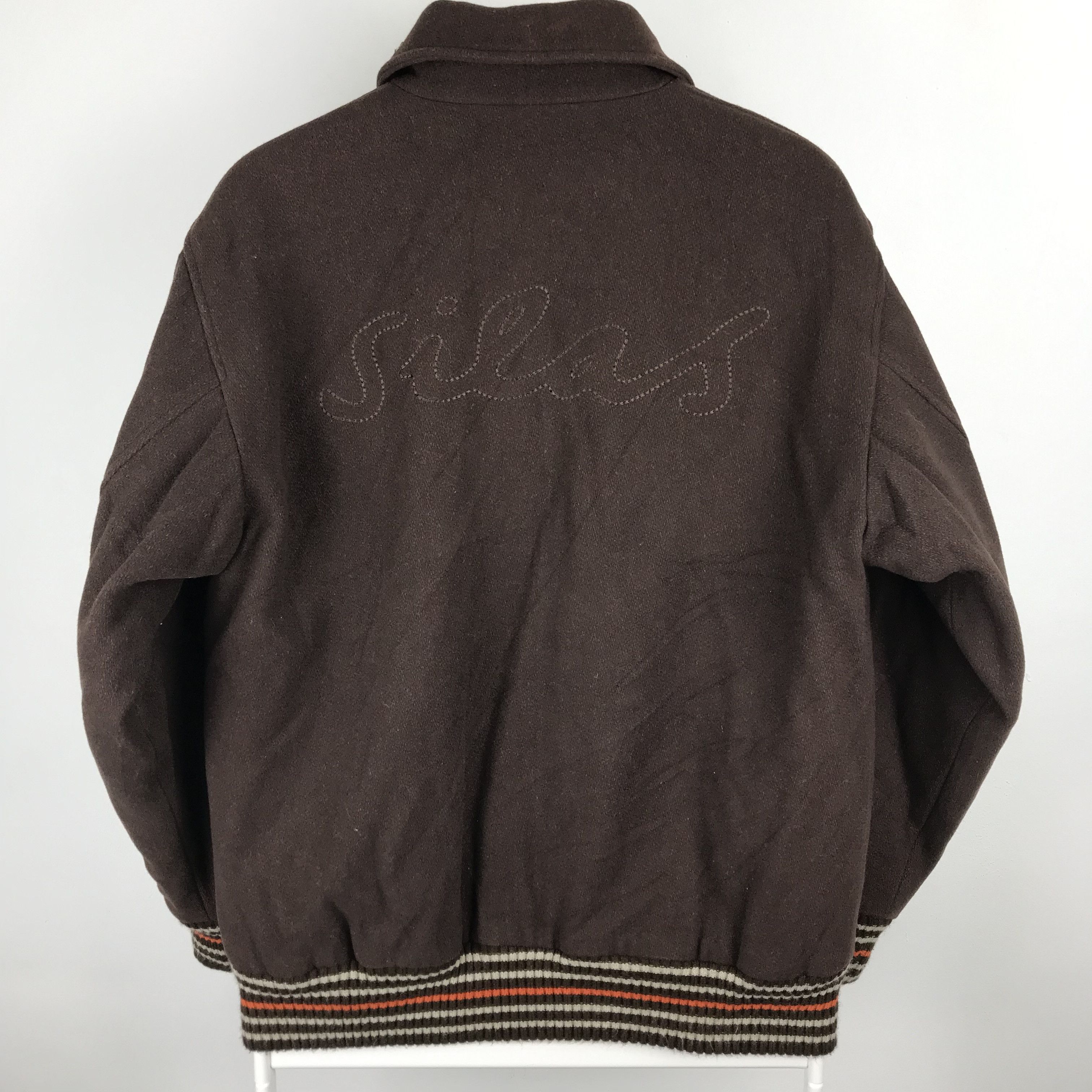 Silas × Vintage Z217 VTG SILAS WOOL WINTER JACKET SPELL OUT LOGO Size US S / EU 44-46 / 1 - 1 Thumbnail