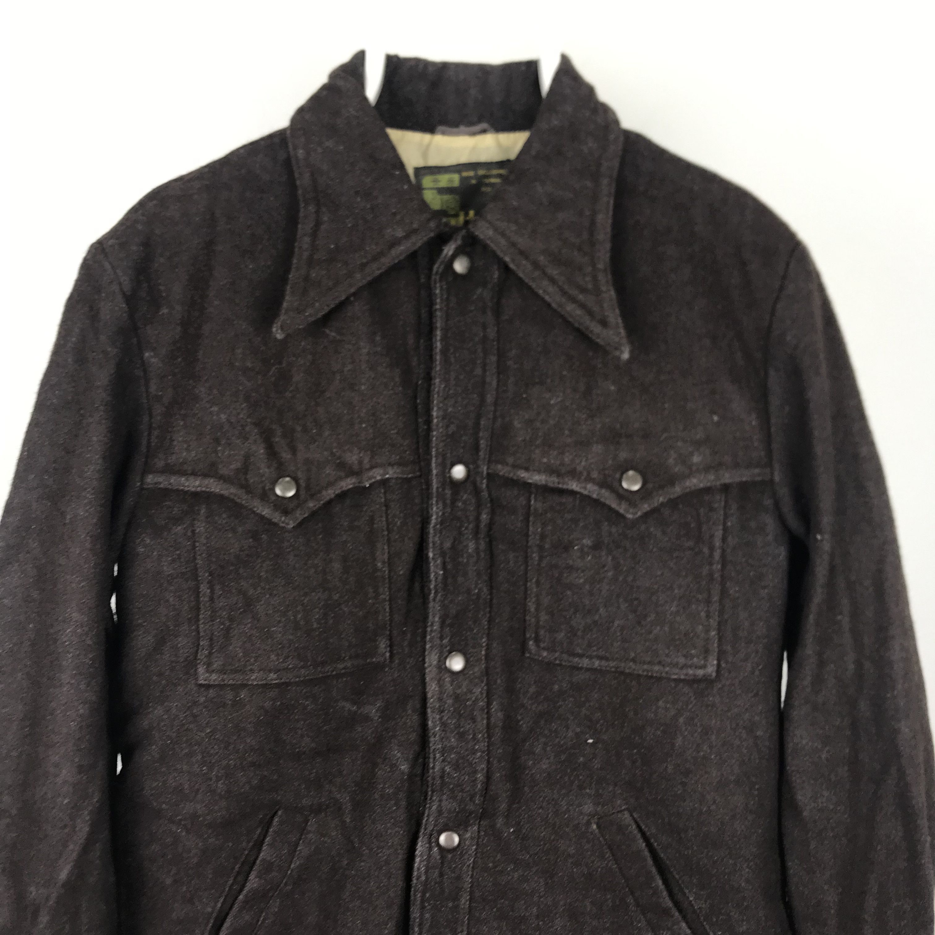 Japanese Brand × Vintage Z223 VTG RARE! SILTON CALIFORNIA WESTERN WOOL JACKET Size US M / EU 48-50 / 2 - 3 Thumbnail