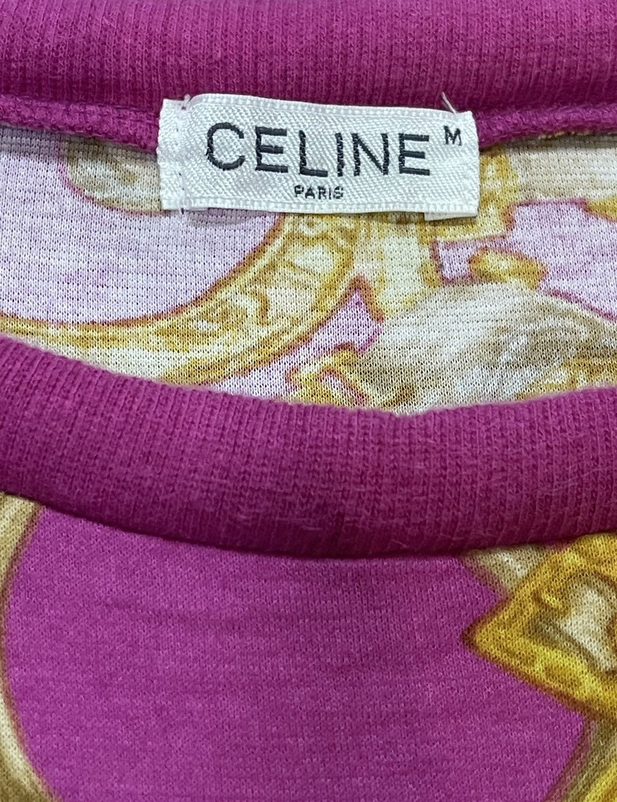 Celine VINTAGE CELINE PARIS FULLPRINT MONOGRAM LONGSLEEVE TSHIRT Size M / US 6-8 / IT 42-44 - 11 Thumbnail