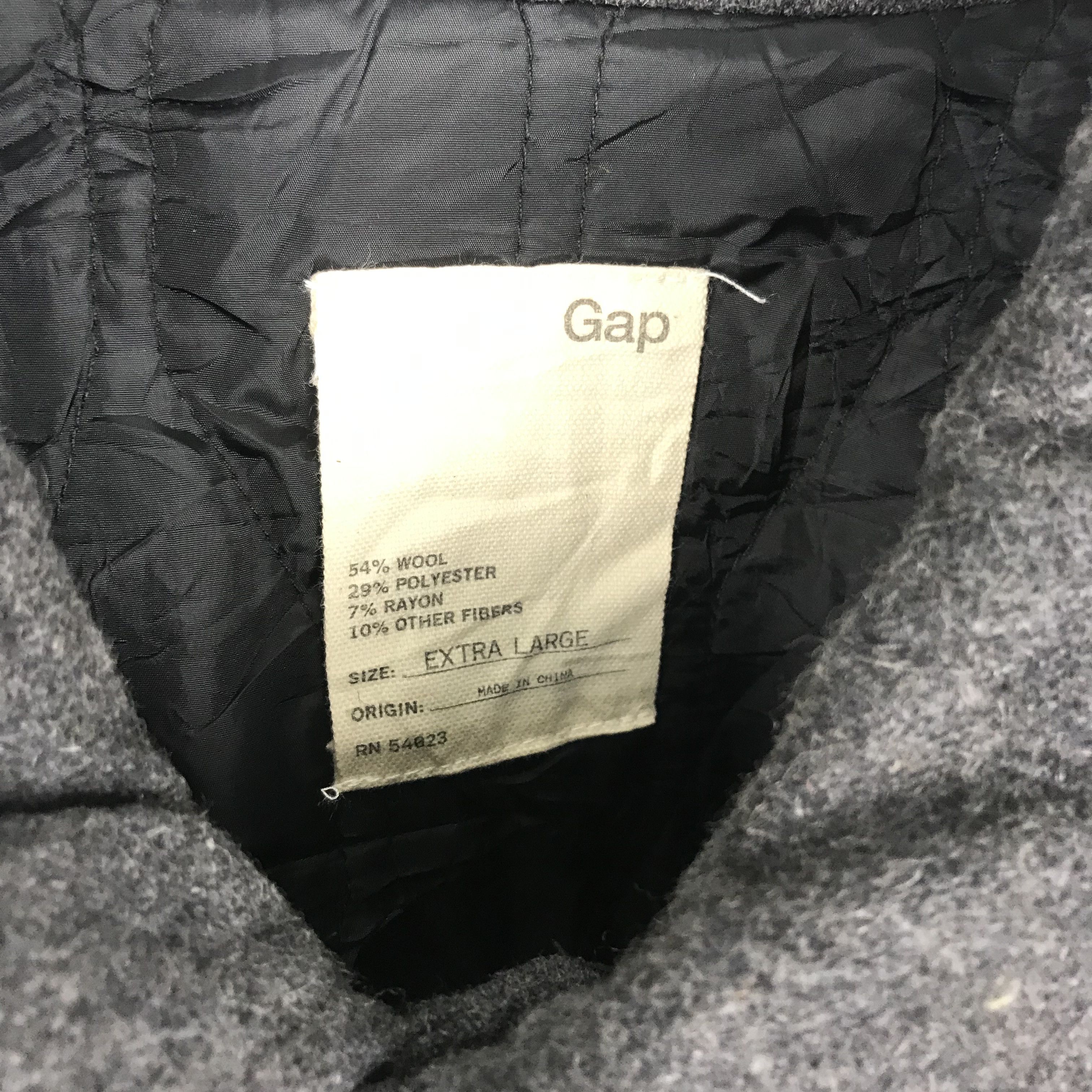 Gap × Vintage Z224 VTG GAP WOOL WINTER JACKET Size US XL / EU 56 / 4 - 3 Thumbnail