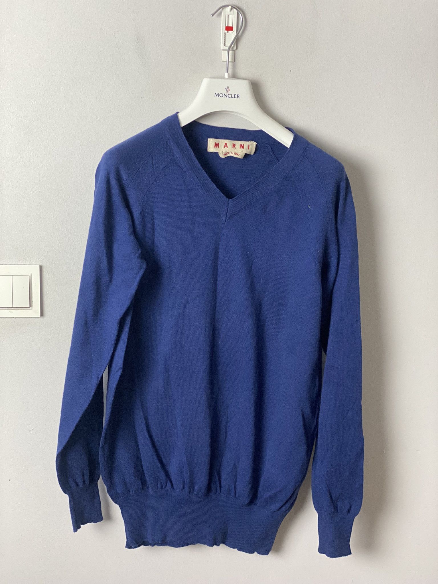 Marni cotton blue sweater jumper