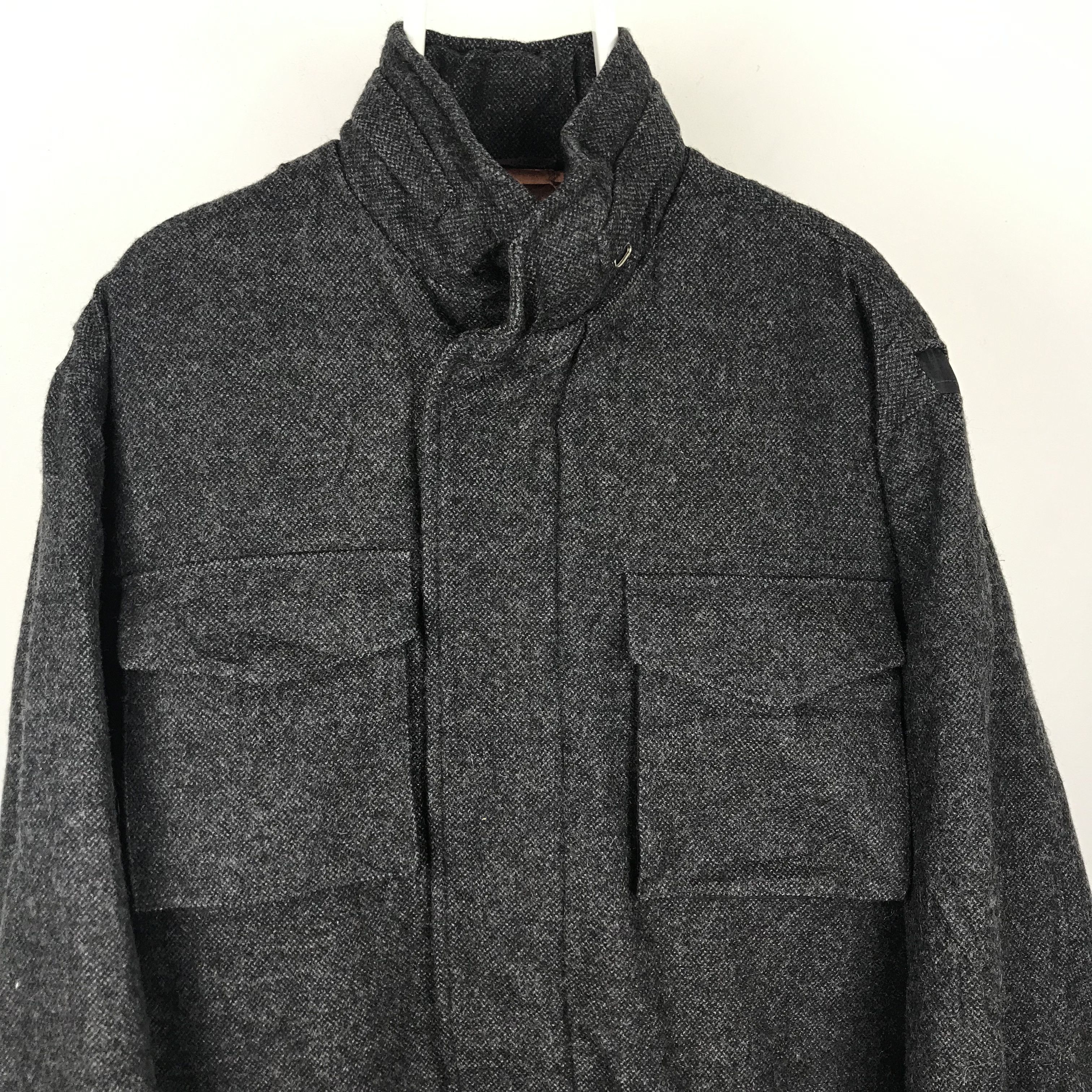 Other Z229 GB PEDRINI WOOL PARKAS WINTER JACKET Size US XL / EU 56 / 4 - 2 Thumbnail