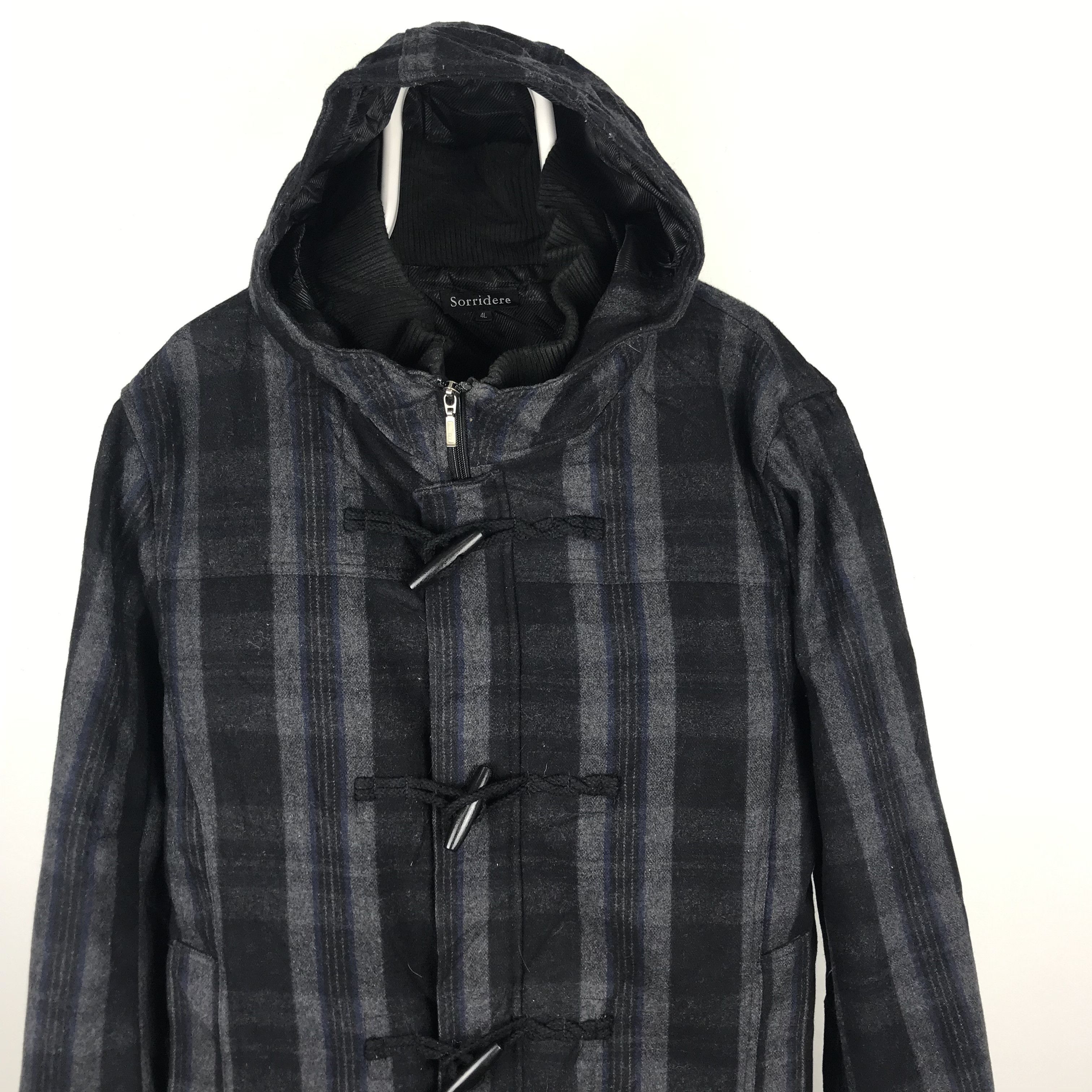 Japanese Brand Z230 JAPAN SORRIDERE WOOL TARTAN JACKET NICE DESIGN Size US L / EU 52-54 / 3 - 2 Thumbnail