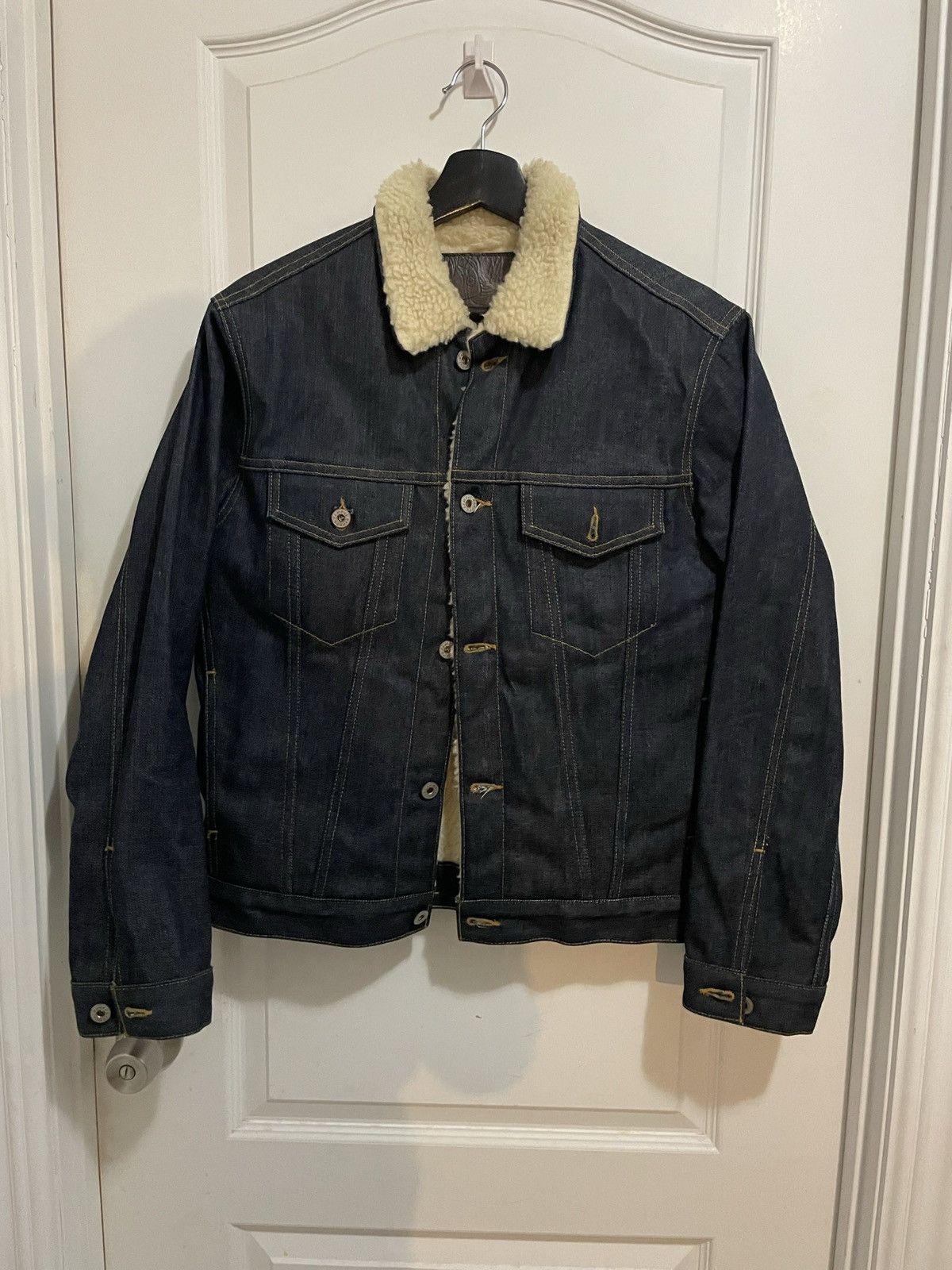 Sherpa lined Denim Jacket