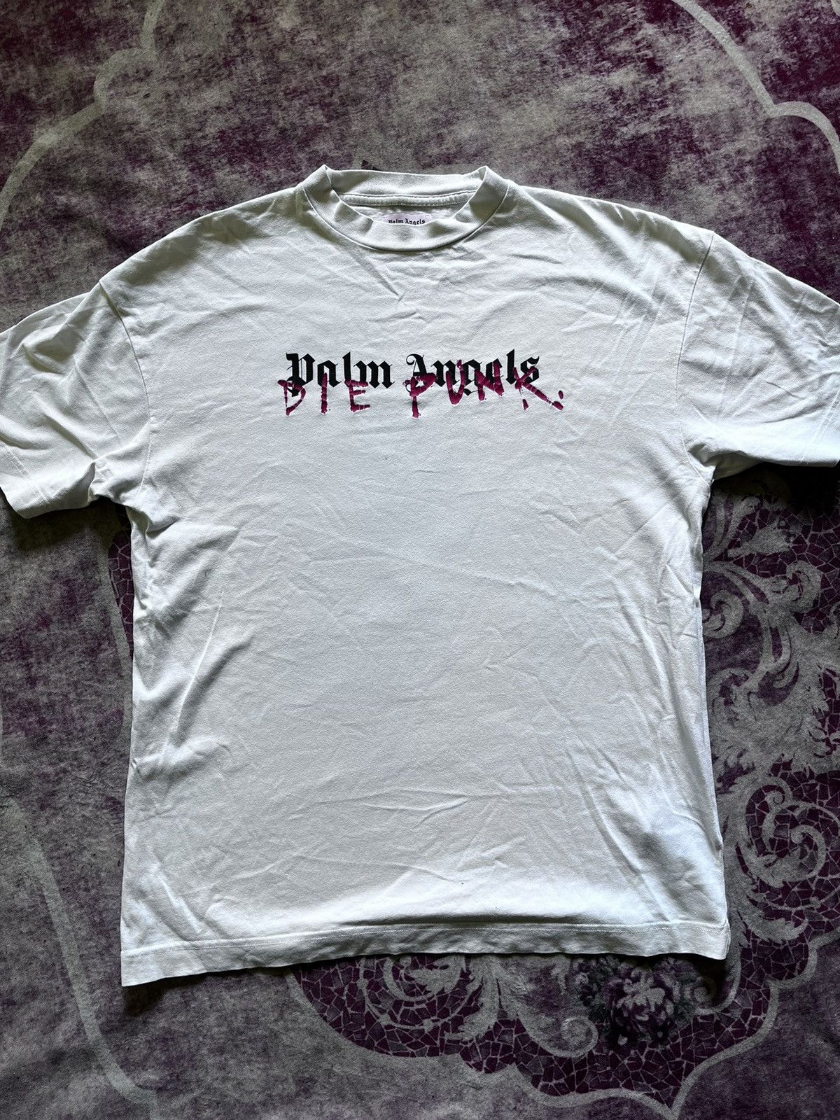 Palm angels die punk on sale tee