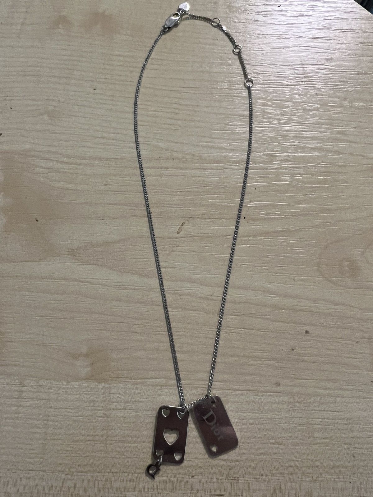 Dior Dior Playing Cards Necklace Size ONE SIZE - 1 Thumbnail