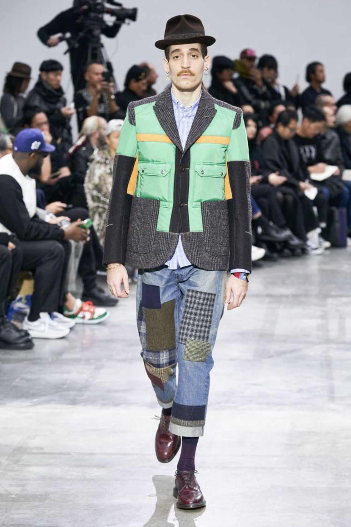 Comme des Garcons × Junya Watanabe Junya Watanabe MAN x CDG F/W 2020 Patchwork Puffer Blazer Size 36R - 11 Thumbnail