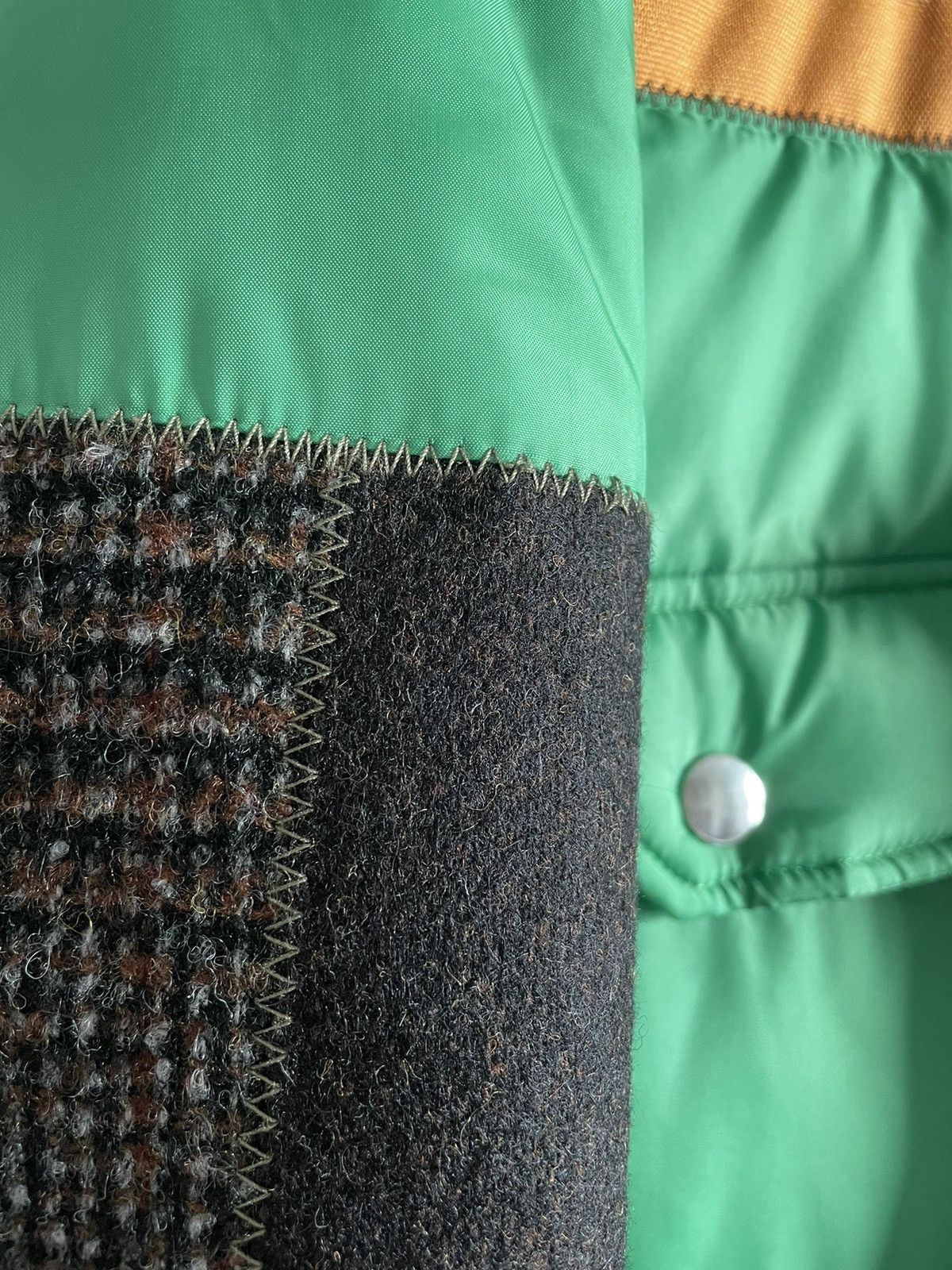 Comme des Garcons × Junya Watanabe Junya Watanabe MAN x CDG F/W 2020 Patchwork Puffer Blazer Size 36R - 6 Thumbnail