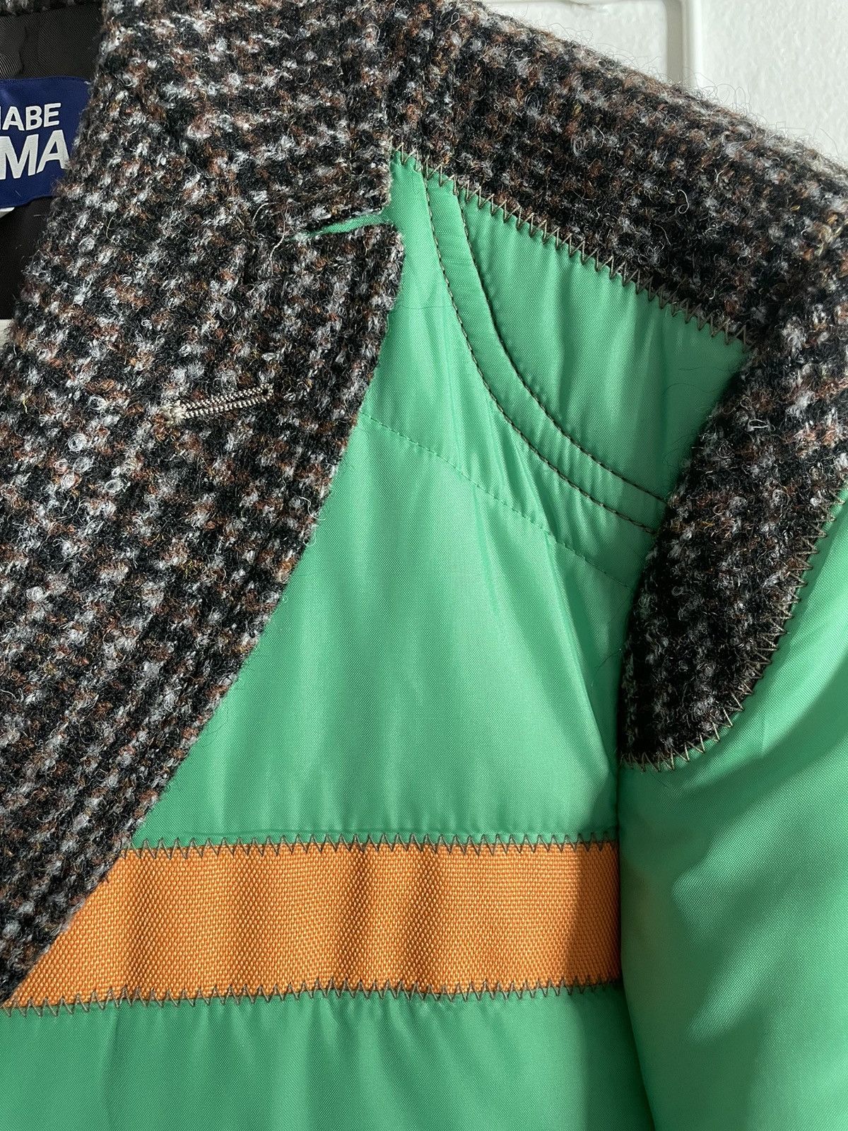 Comme des Garcons × Junya Watanabe Junya Watanabe MAN x CDG F/W 2020 Patchwork Puffer Blazer Size 36R - 7 Thumbnail