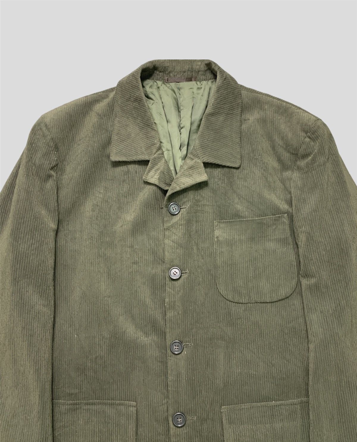 Vintage Vintage 90s Aureate Uomo Corduroy Light Jacket Size US M / EU 48-50 / 2 - 4 Thumbnail