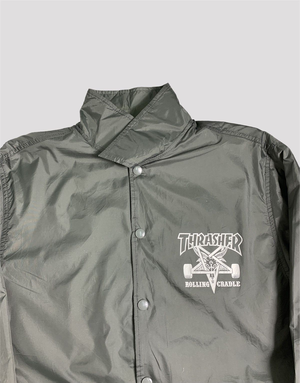 Japanese Brand Rolling Cradle Thrasher Magazine Skate Style Jacket Size US L / EU 52-54 / 3 - 5 Thumbnail