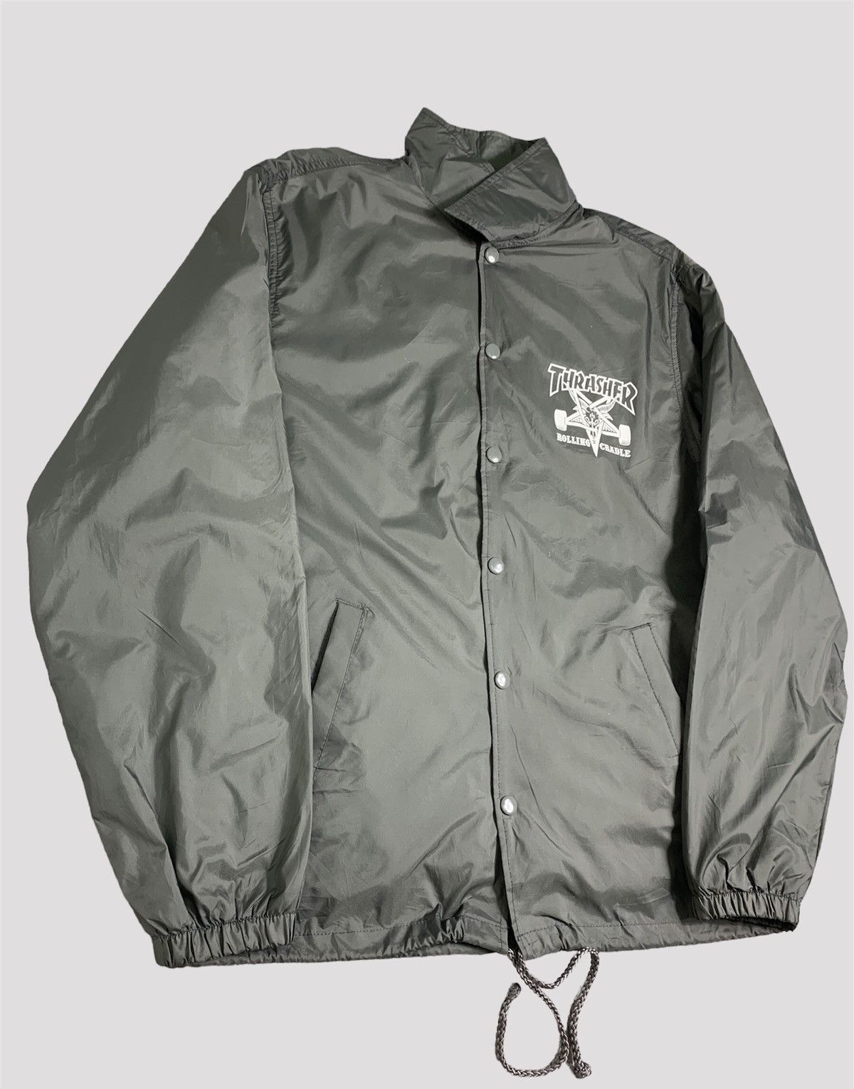 Japanese Brand Rolling Cradle Thrasher Magazine Skate Style Jacket Size US L / EU 52-54 / 3 - 6 Thumbnail